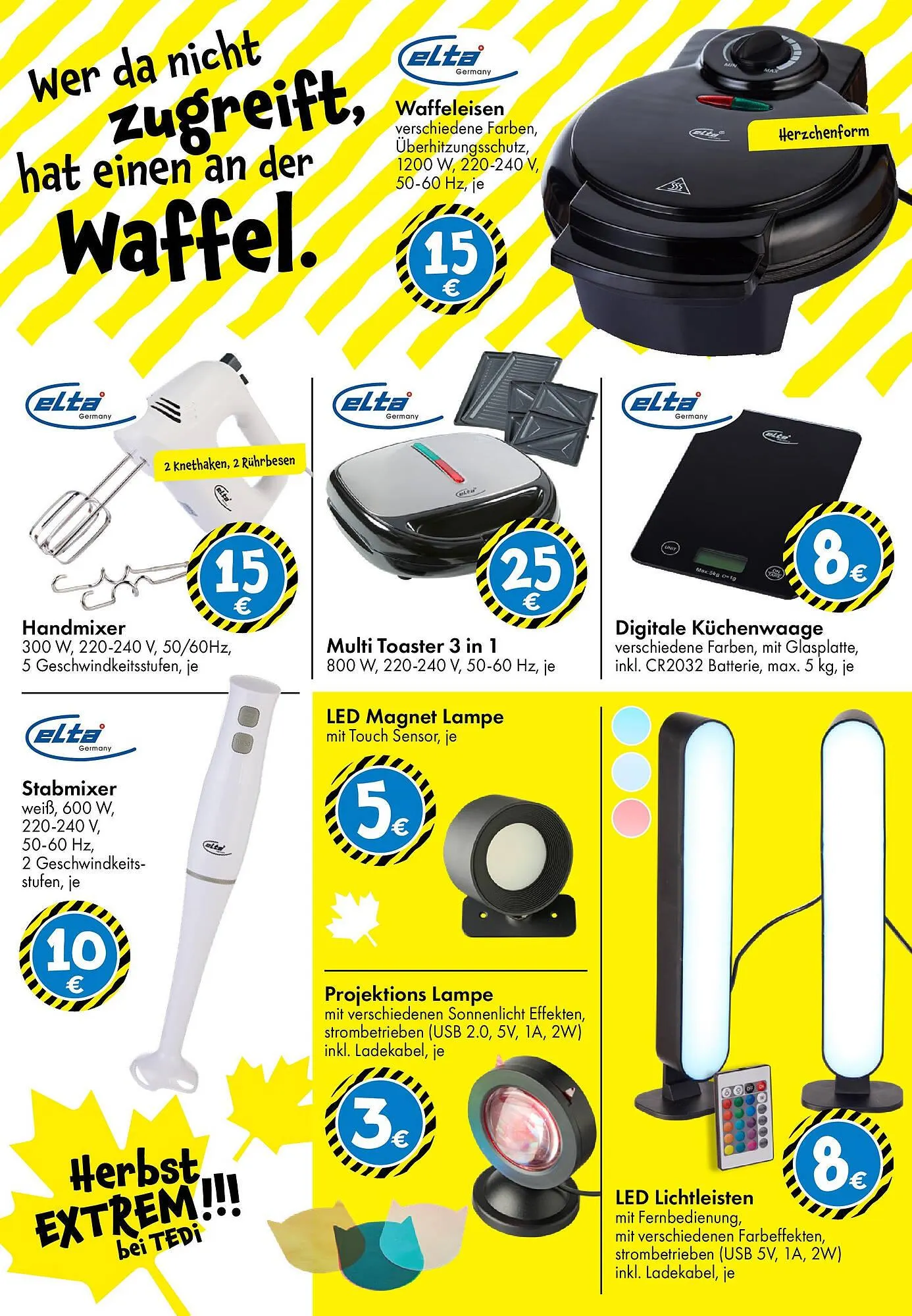 TEDi Prospekt von 2. Oktober bis 11. Oktober 2025 - Prospekt seite 9