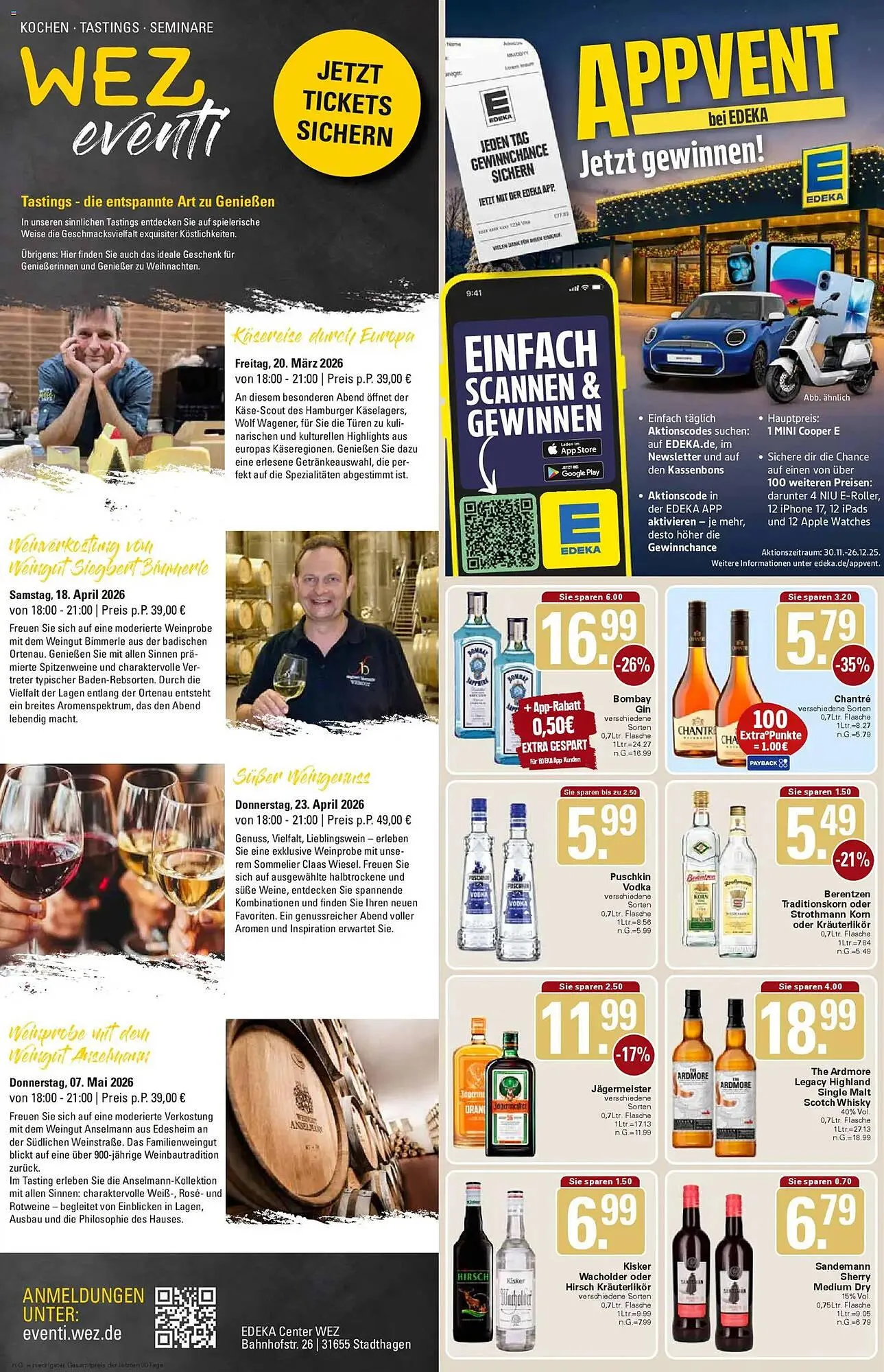 WEZ Prospekt von 1. Dezember bis 6. Dezember 2025 - Prospekt seite 14