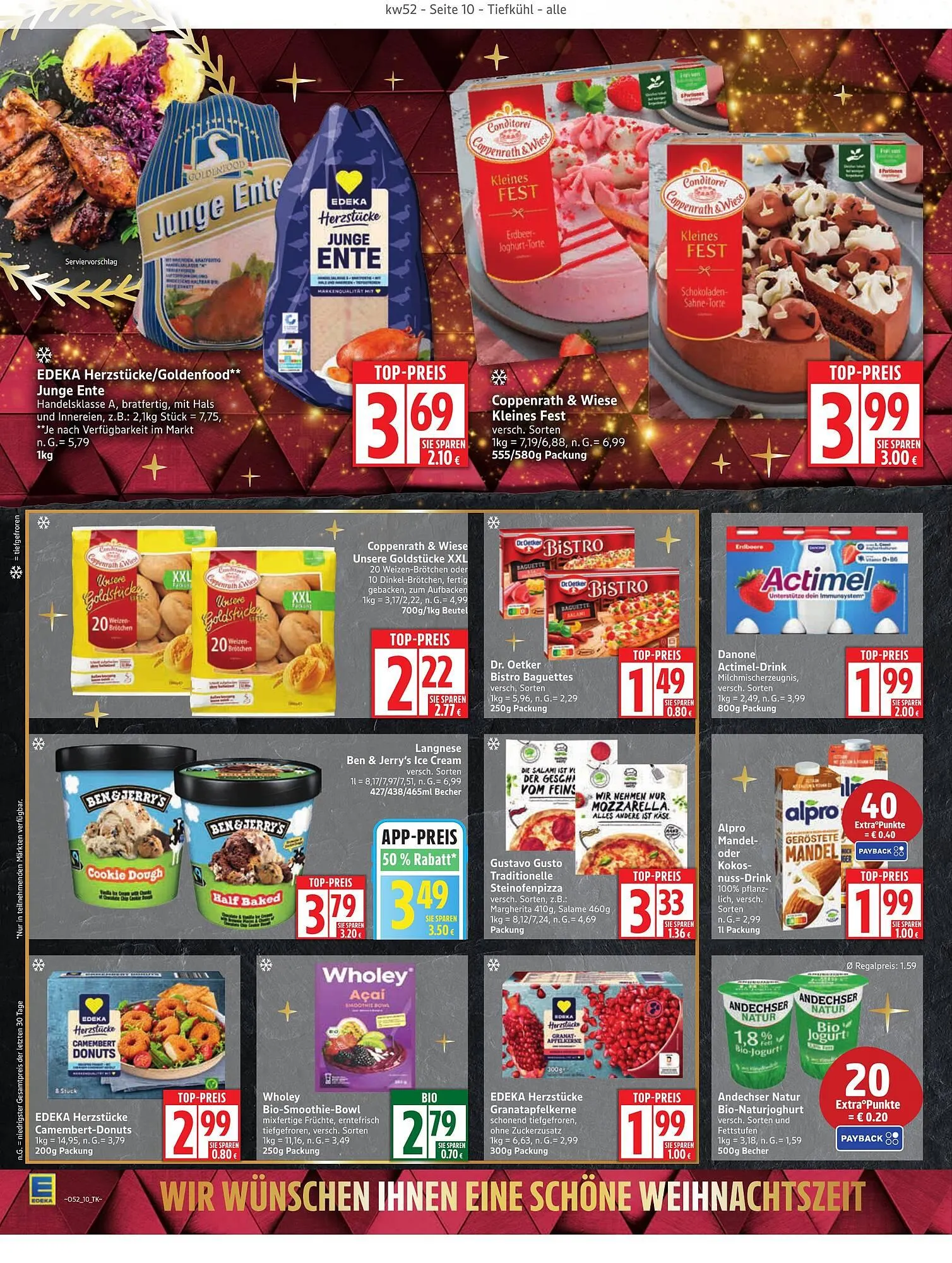 Edeka Prospekt von 22. Dezember bis 27. Dezember 2025 - Prospekt seite 10
