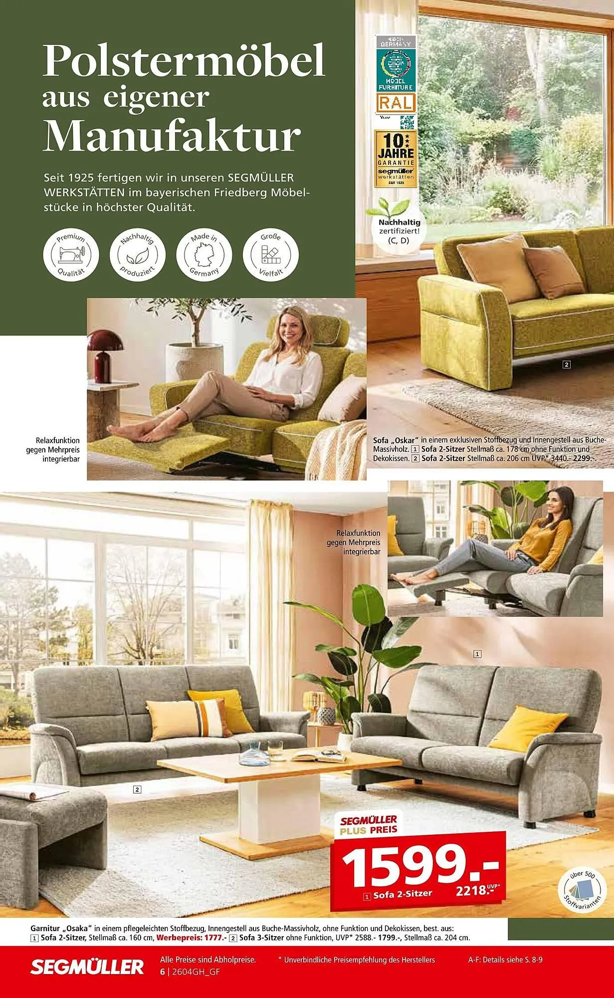 Segmüller Prospekt von 4. April bis 25. April 2026 - Prospekt seite 10