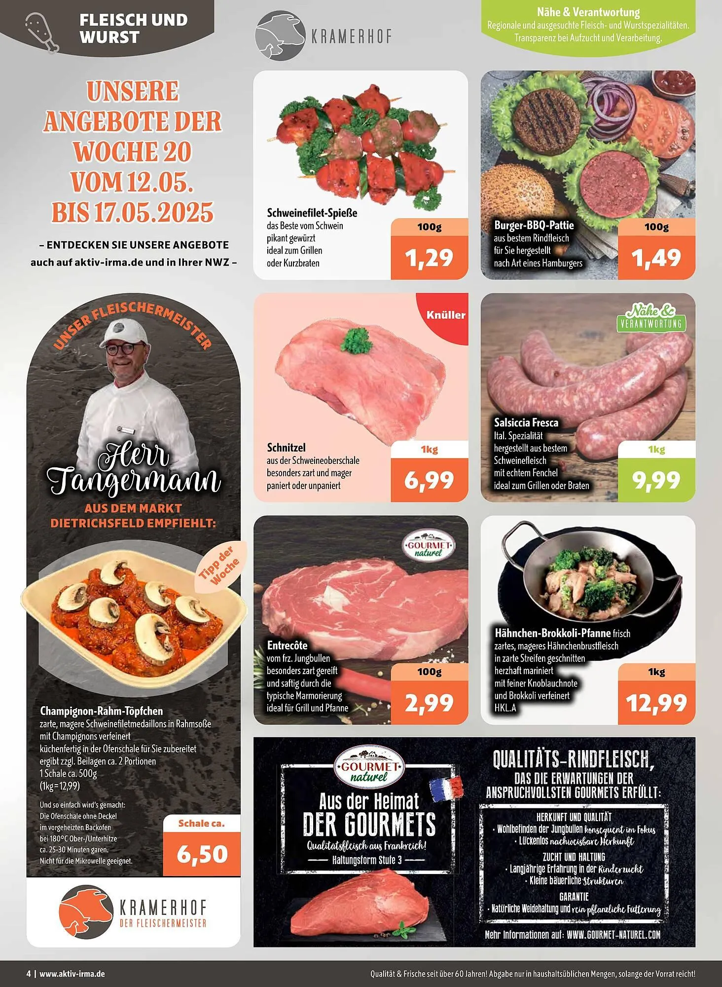 Aktiv Irma Prospekt von 12. Mai bis 17. Mai 2025 - Prospekt seite 4