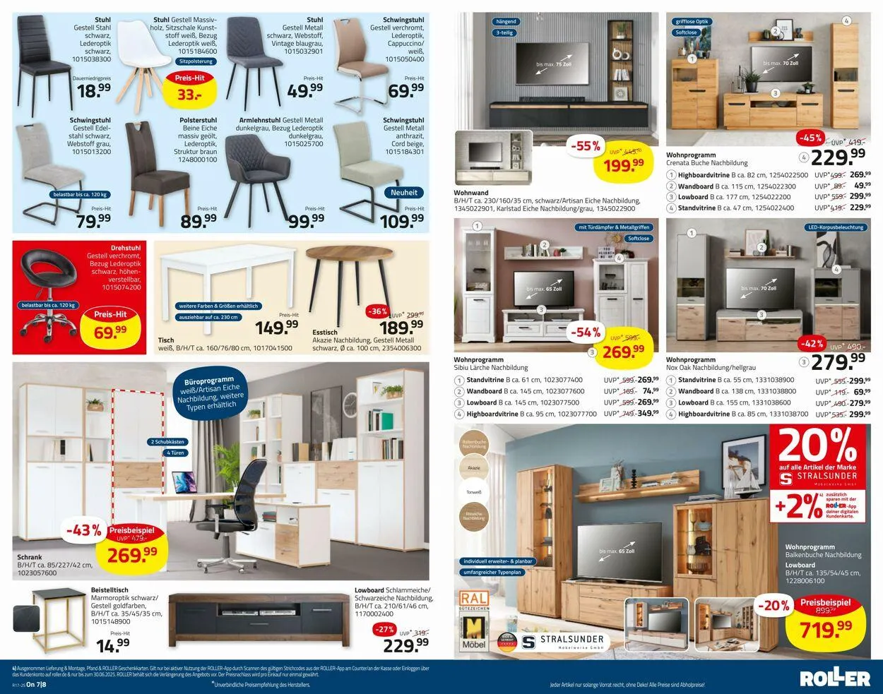 Roller Aktueller Prospekt von 20. April bis 26. April 2025 - Prospekt seite 7