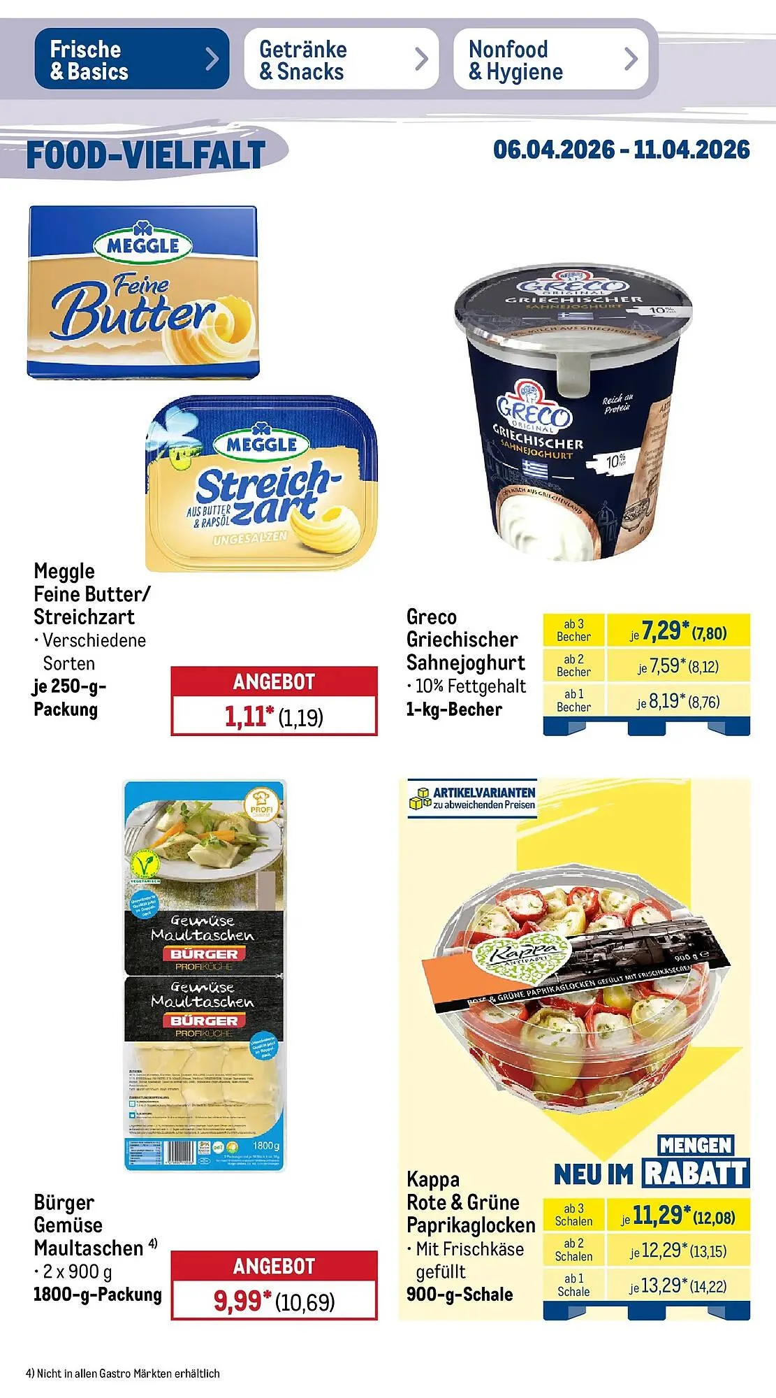 METRO Prospekt von 5. April bis 11. April 2026 - Prospekt seite 17