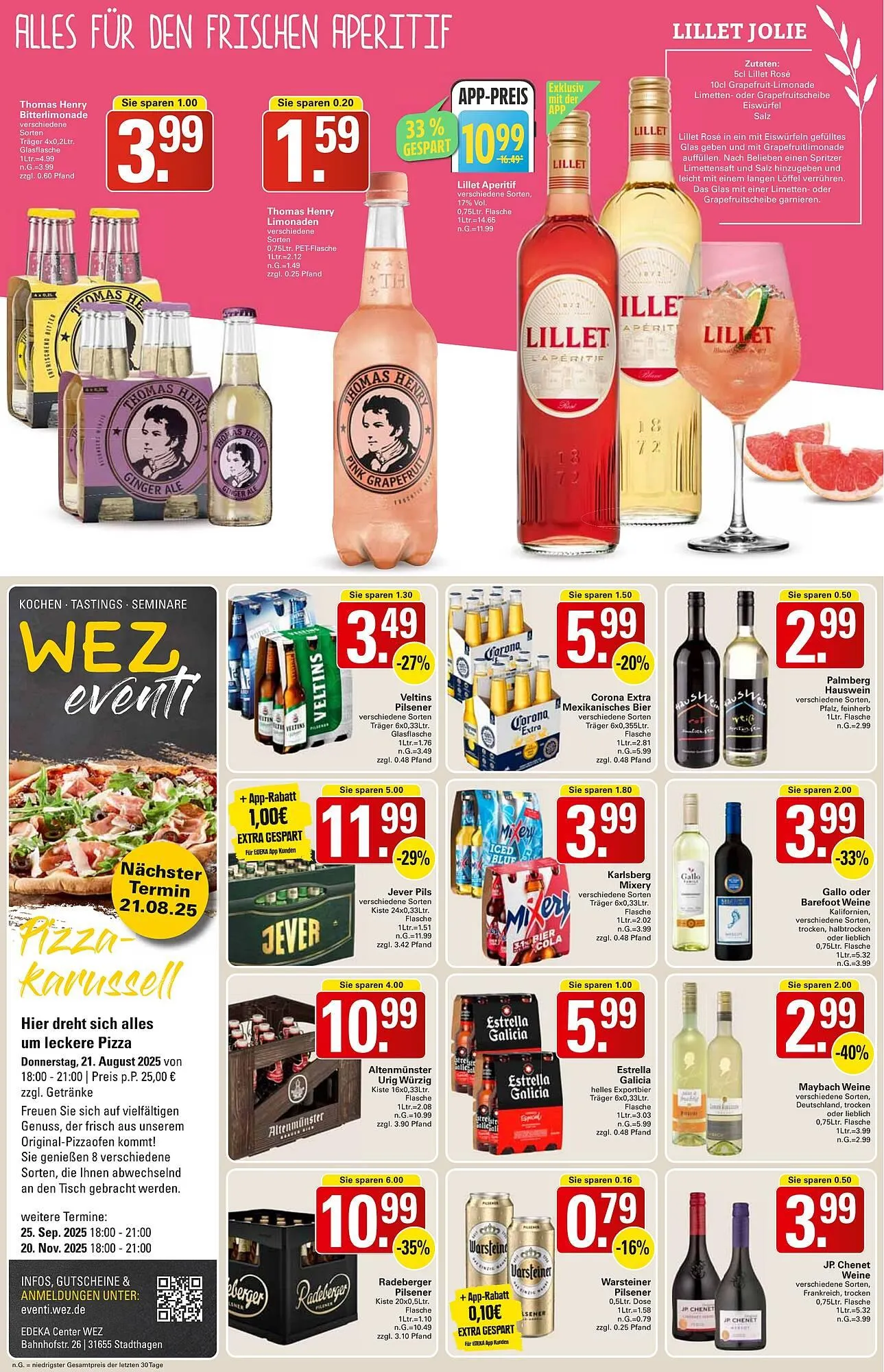 WEZ Prospekt von 28. Juli bis 2. August 2025 - Prospekt seite 14