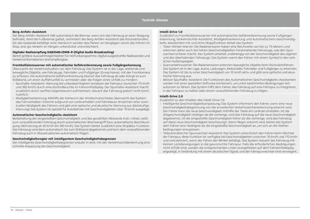 Opel Astra 5-Türer von 6. April bis 6. April 2025 - Prospekt seite 14