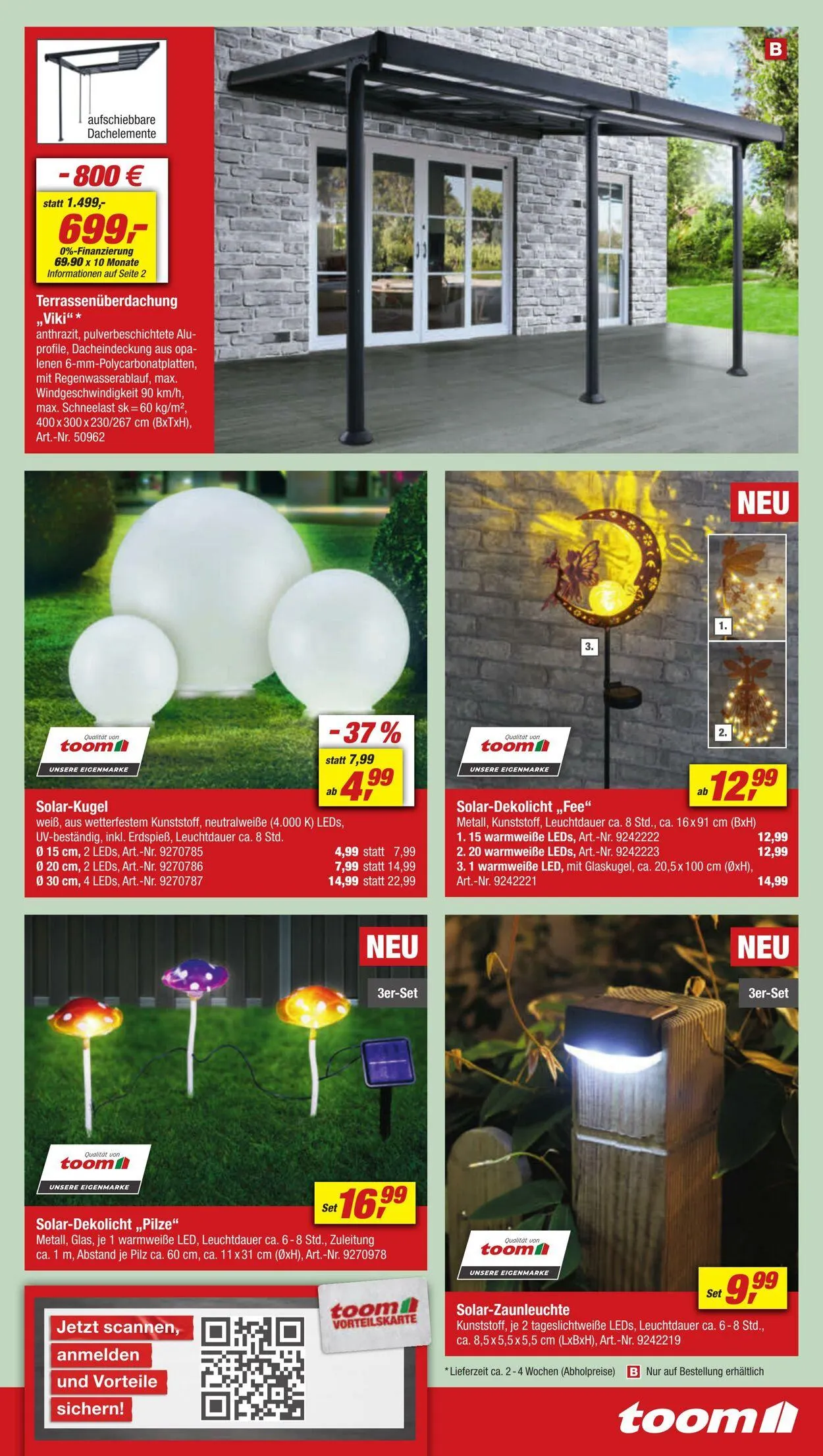 toom Baumarkt Aktueller Prospekt von 31. März bis 14. April 2025 - Prospekt seite 9