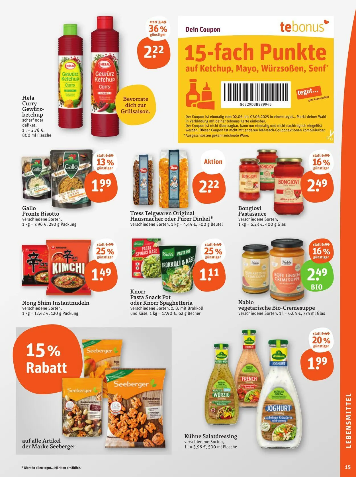 Tegut Aktueller Prospekt von 26. Mai bis 1. Juni 2025 - Prospekt seite 17
