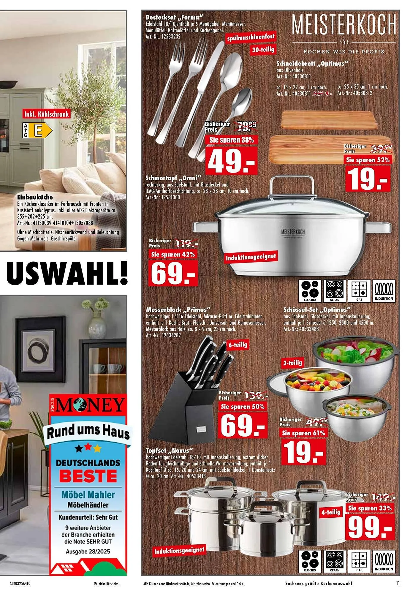 Möbel Mahler Katalog von 1. Oktober bis 28. Oktober 2025 - Prospekt seite 11