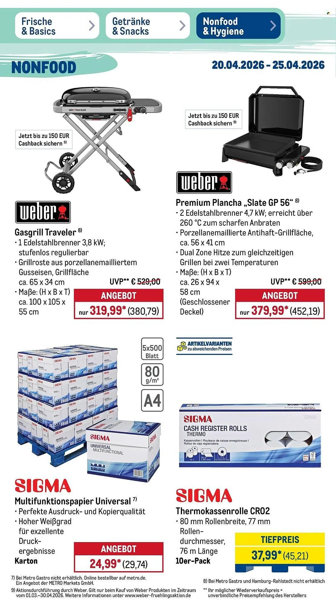 METRO Prospekt von 20. April bis 25. April 2026 - Prospekt seite 44