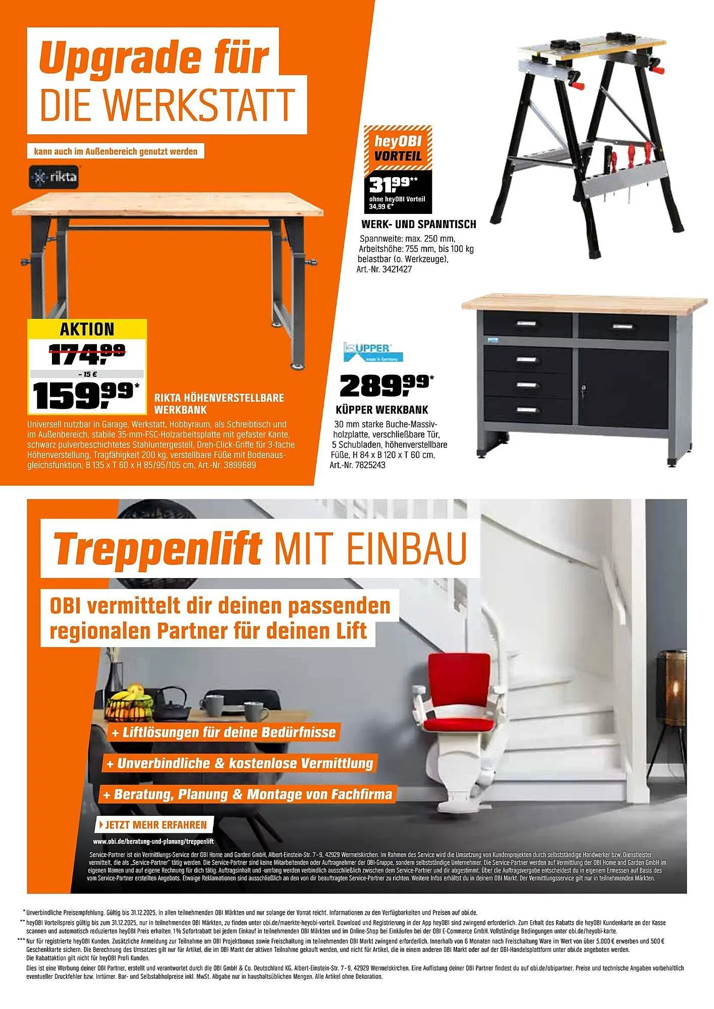 OBI Prospekt von 1. Dezember bis 14. Dezember 2025 - Prospekt seite 21