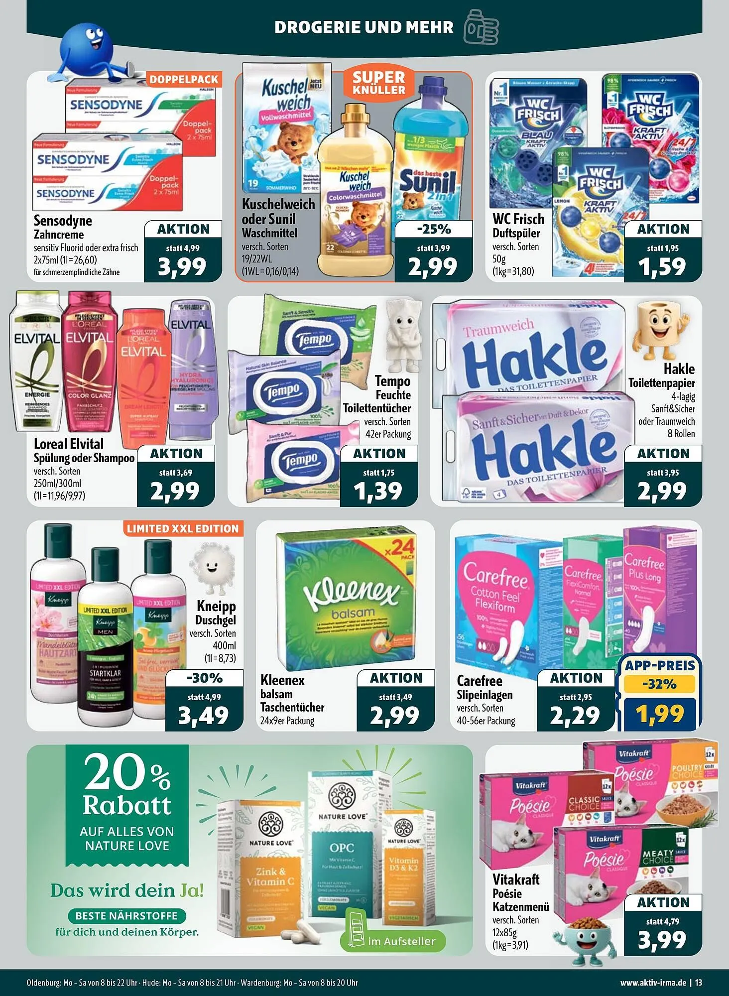 Aktiv Irma Prospekt von 23. Februar bis 28. Februar 2026 - Prospekt seite 13