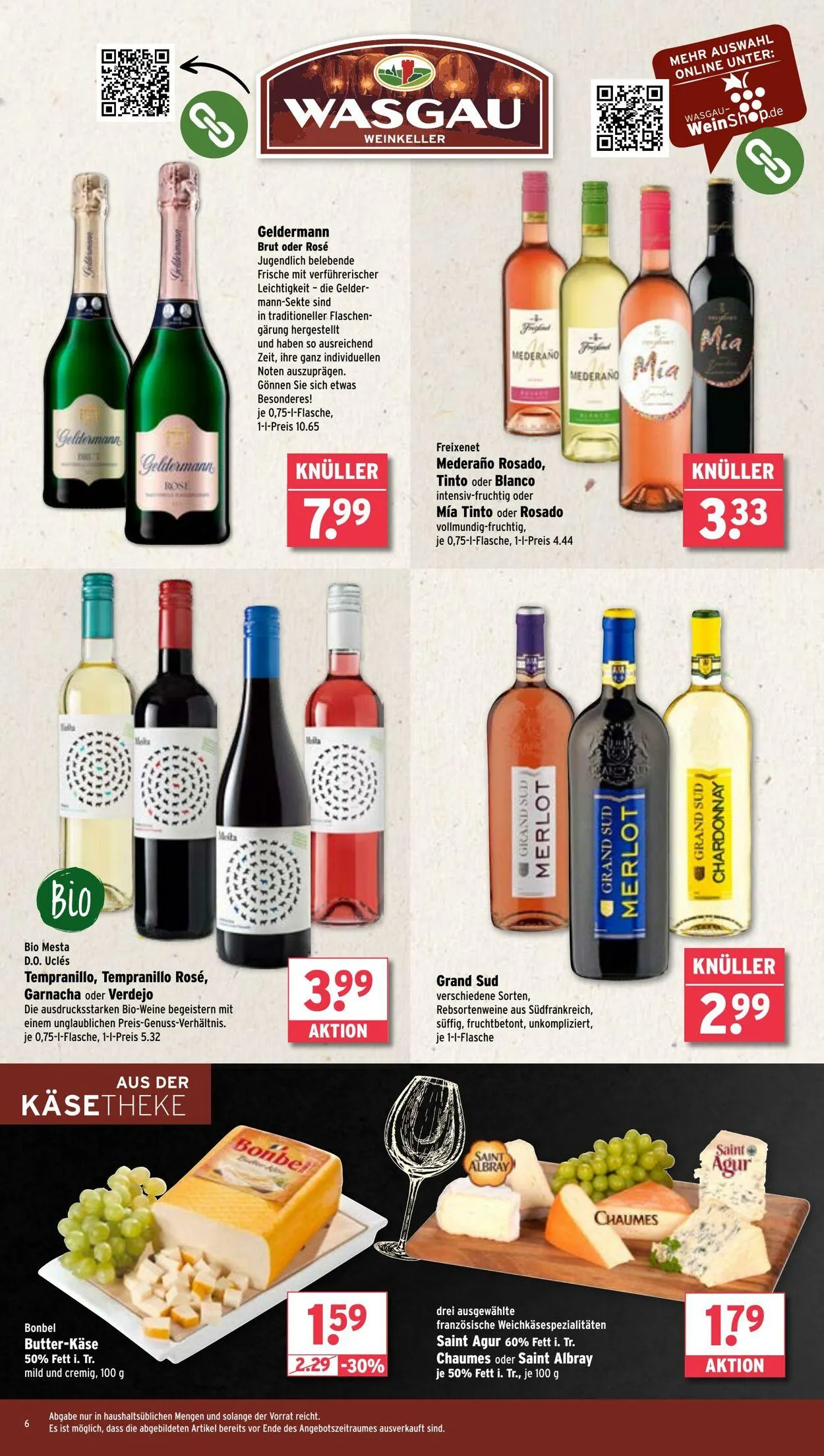 Wasgau von 19. Mai bis 24. Mai 2025 - Prospekt seite 6