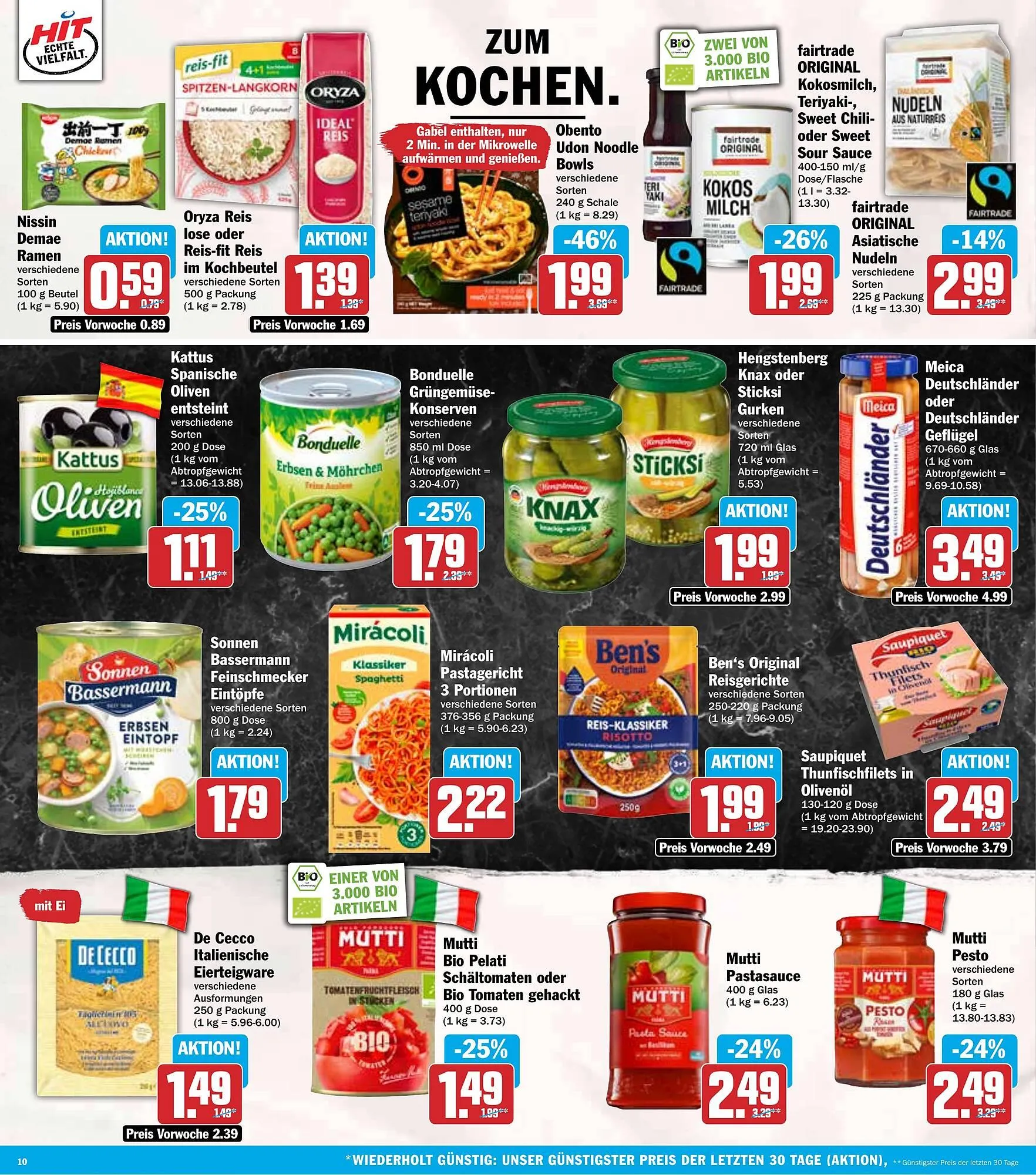 HIT Prospekt von 1. September bis 6. September 2025 - Prospekt seite 10