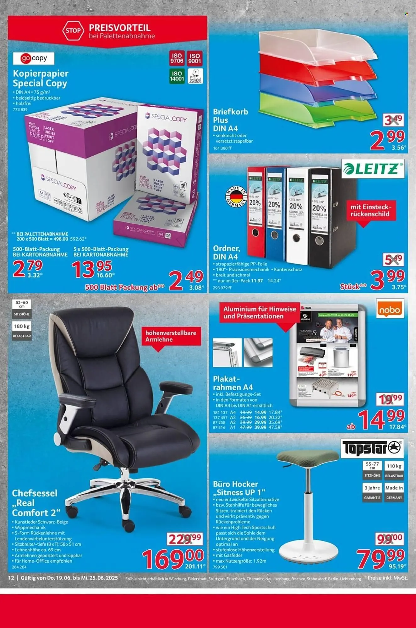 Selgros Prospekt von 19. Juni bis 25. Juni 2025 - Prospekt seite 12