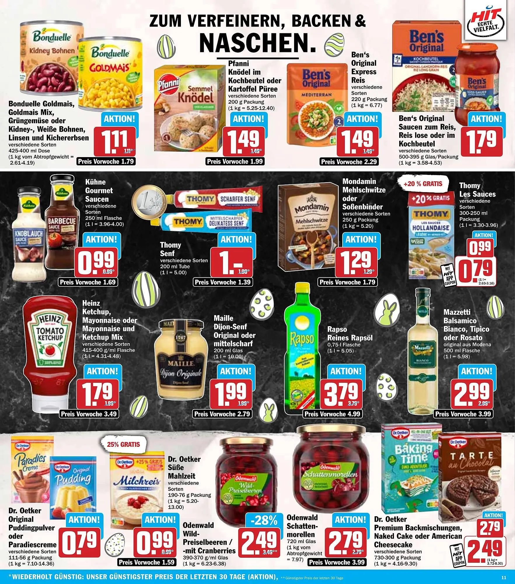 Hit Prospekt von 14. April bis 19. April 2025 - Prospekt seite 11