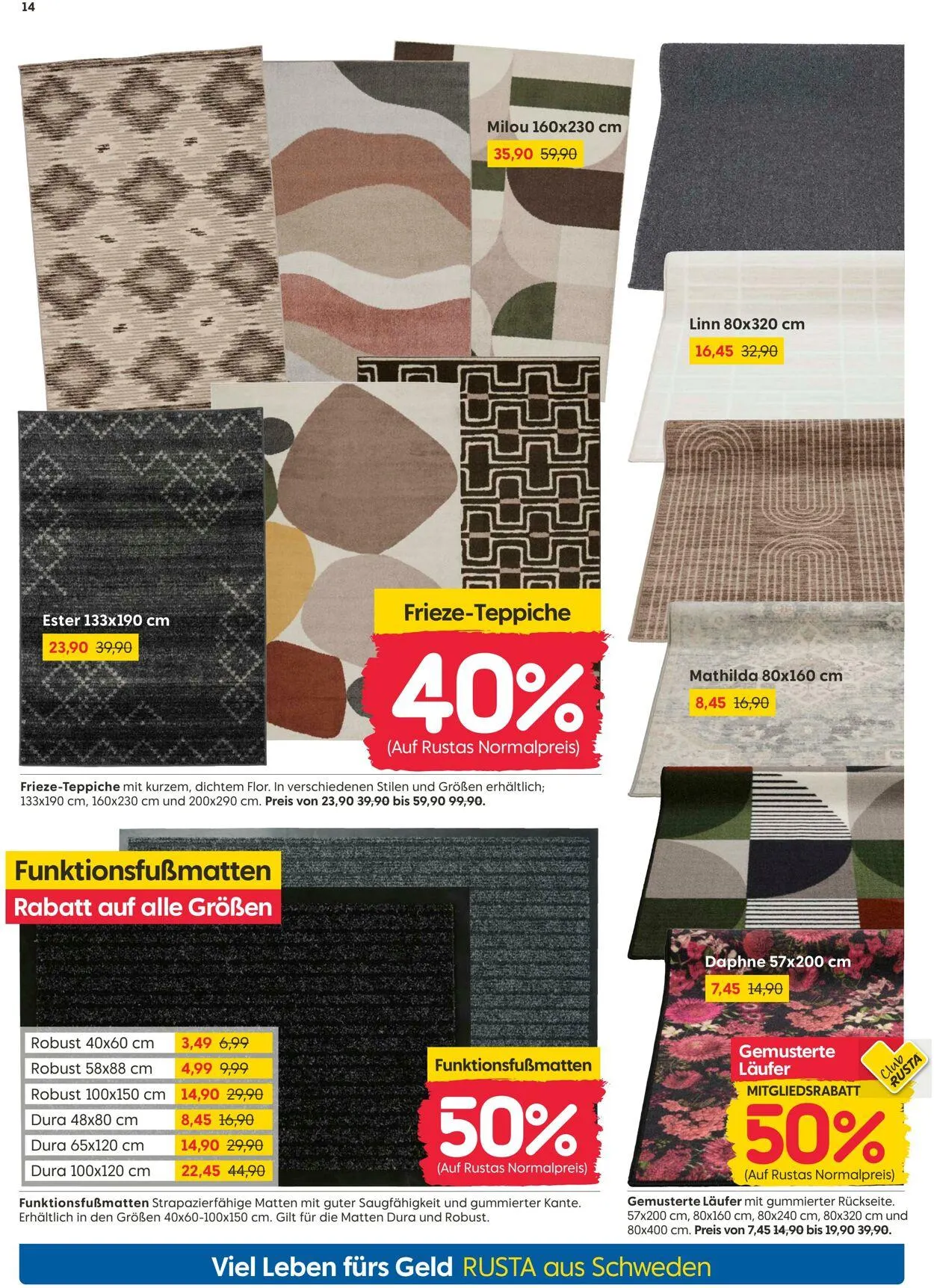 Rusta von 1. September bis 15. September 2025 - Prospekt seite 14