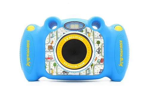 easypix Kiddypix Blizz blau digitale Kinderkamera