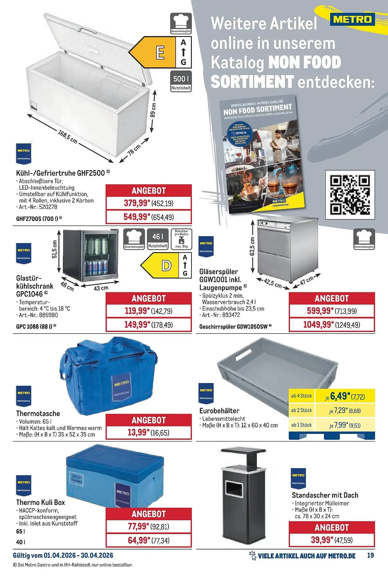 METRO Prospekt von 5. April bis 11. April 2026 - Prospekt seite 20