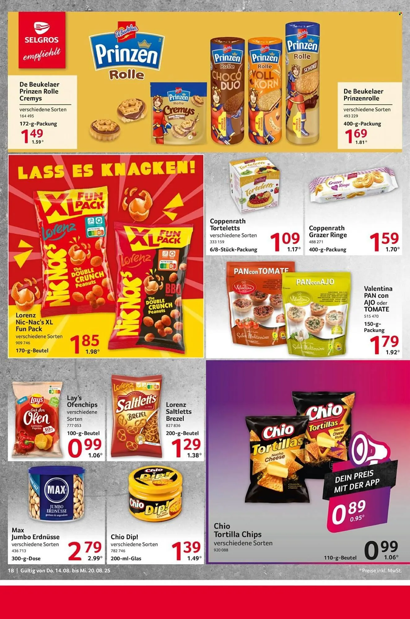 Selgros Prospekt von 14. August bis 20. August 2025 - Prospekt seite 18