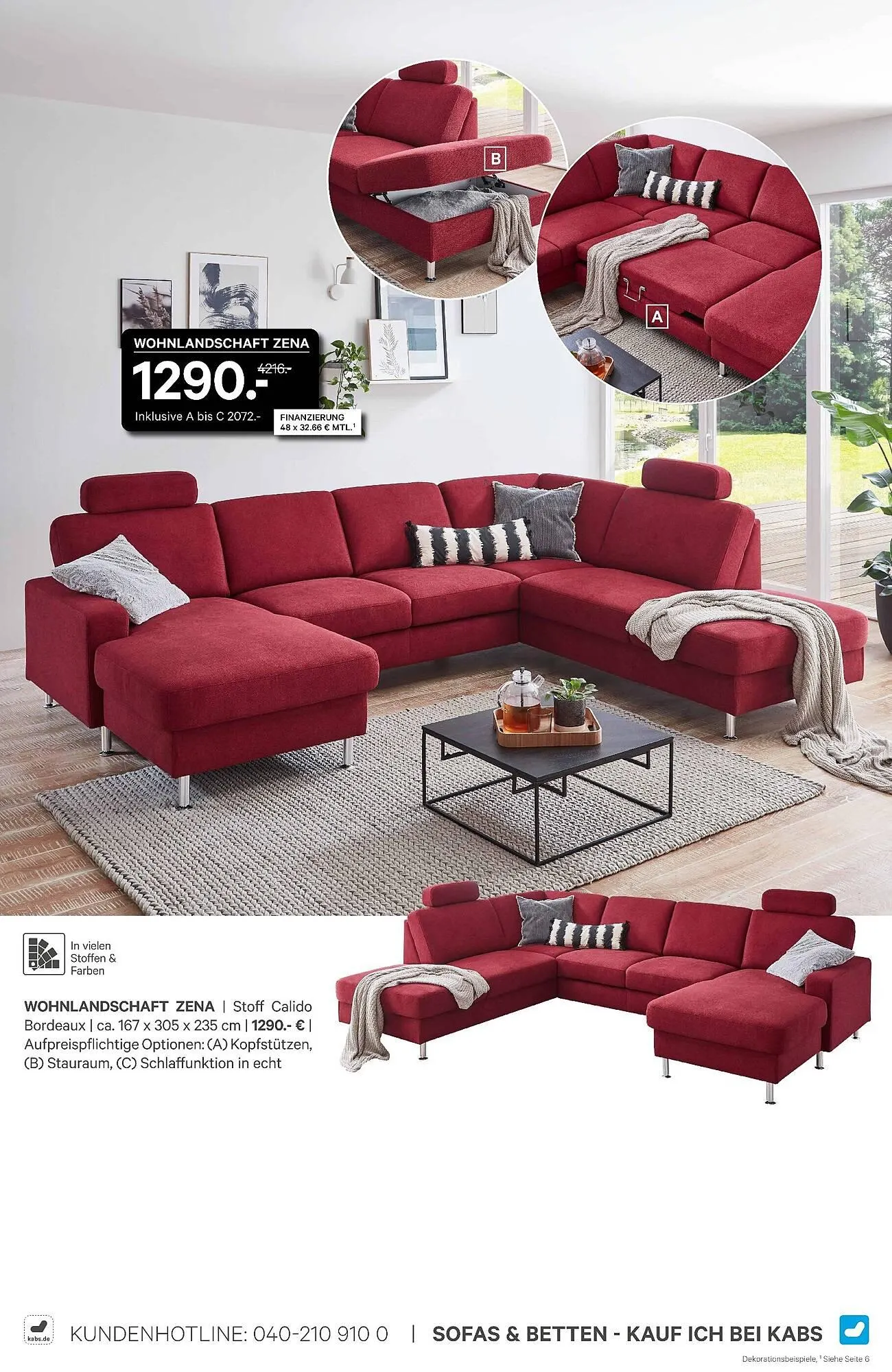 Kabs Polsterwelt Prospekt von 30. Januar bis 26. Februar 2026 - Prospekt seite 37
