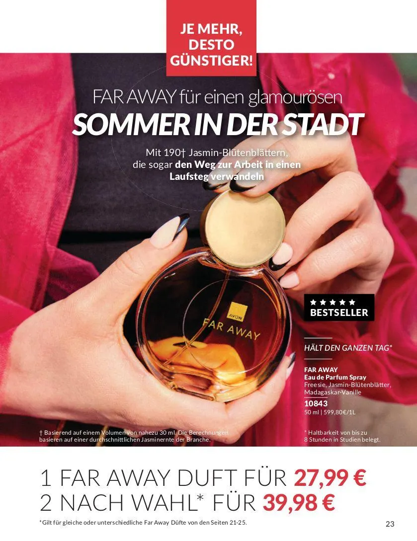 Avon Aktueller Prospekt von 9. Juli bis 23. Juli 2025 - Prospekt seite 23