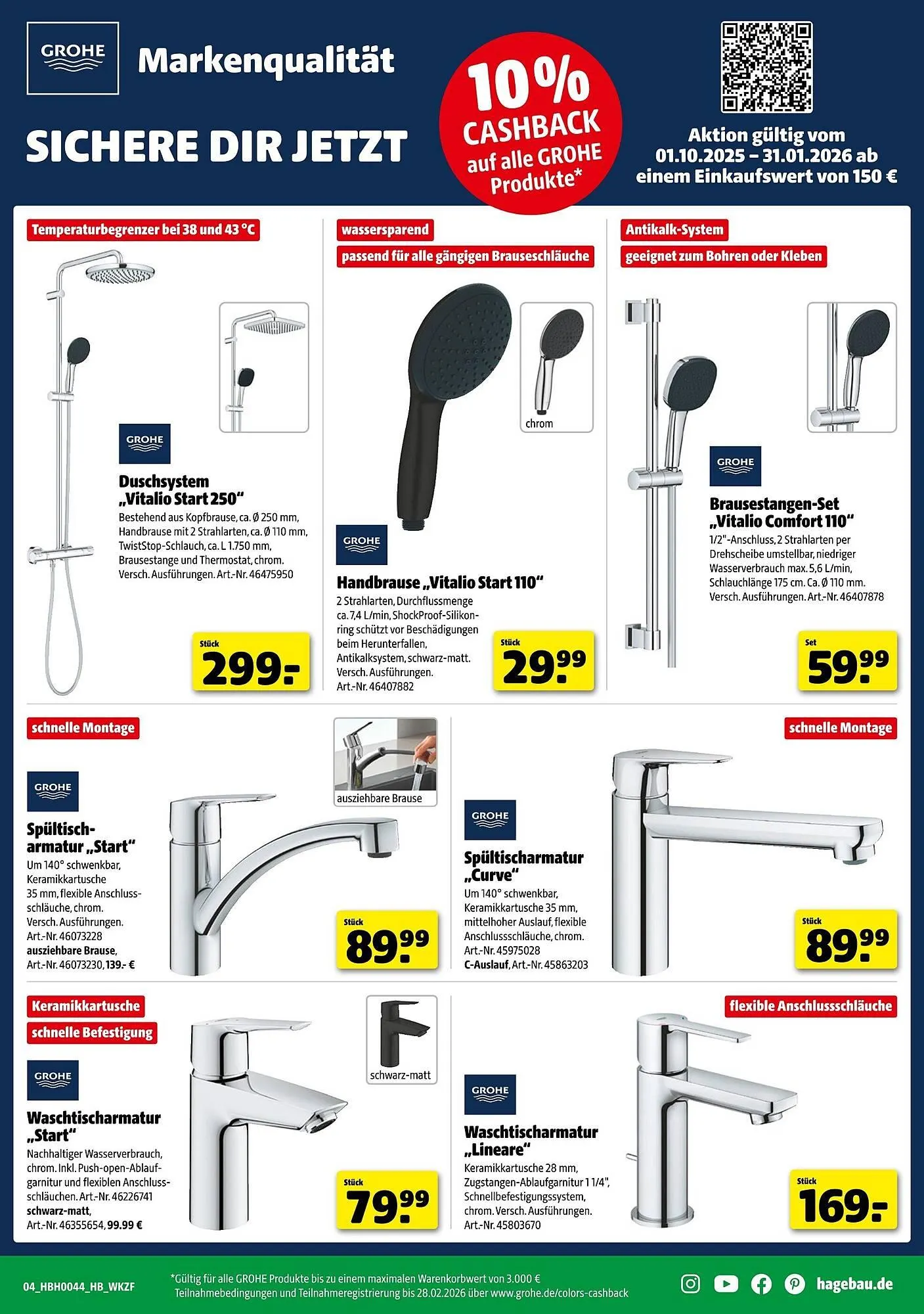 Hagebau Prospekt von 25. Oktober bis 1. November 2025 - Prospekt seite 11