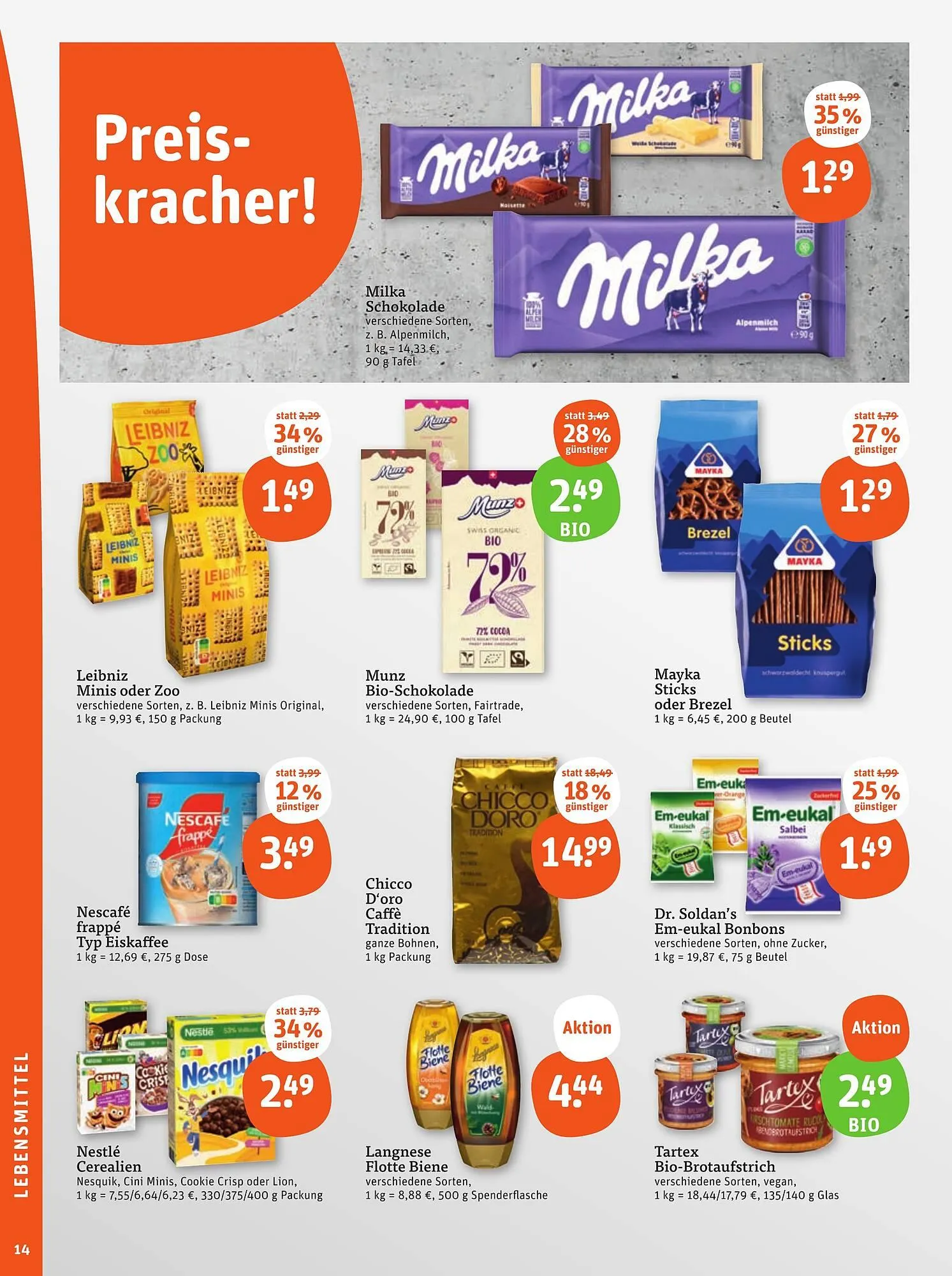 basic Prospekt von 24. April bis 26. April 2025 - Prospekt seite 16