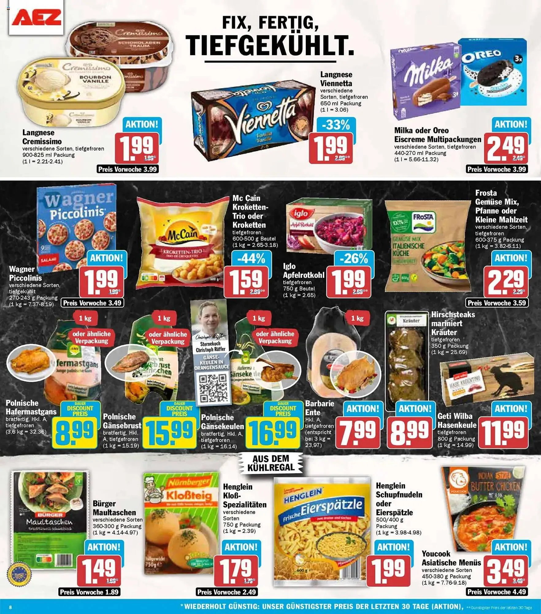 AEZ Prospekt von 3. November bis 8. November 2025 - Prospekt seite 8