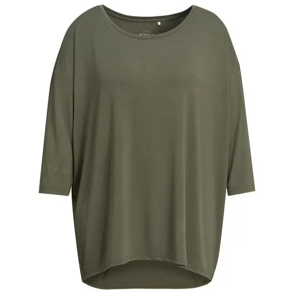 Damen Longshirt mit 3/4-Arm