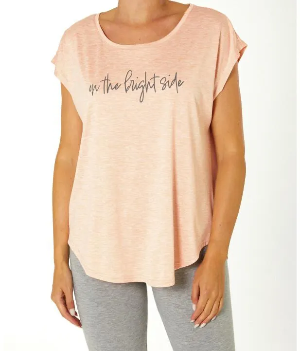 Sport-Shirt mit Schriftzug