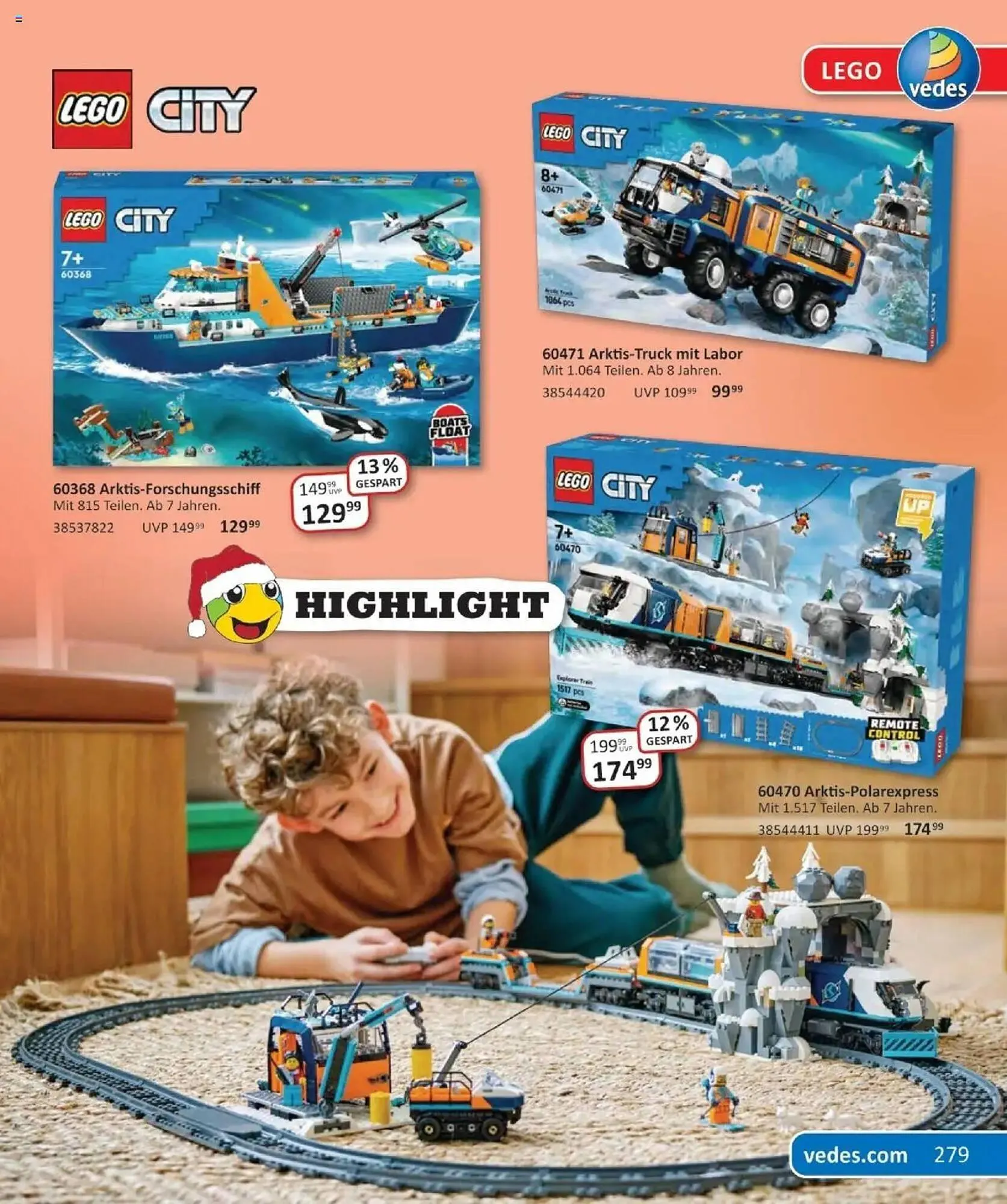 Vedes Prospekt von 29. September bis 6. Januar 2026 - Prospekt seite 279