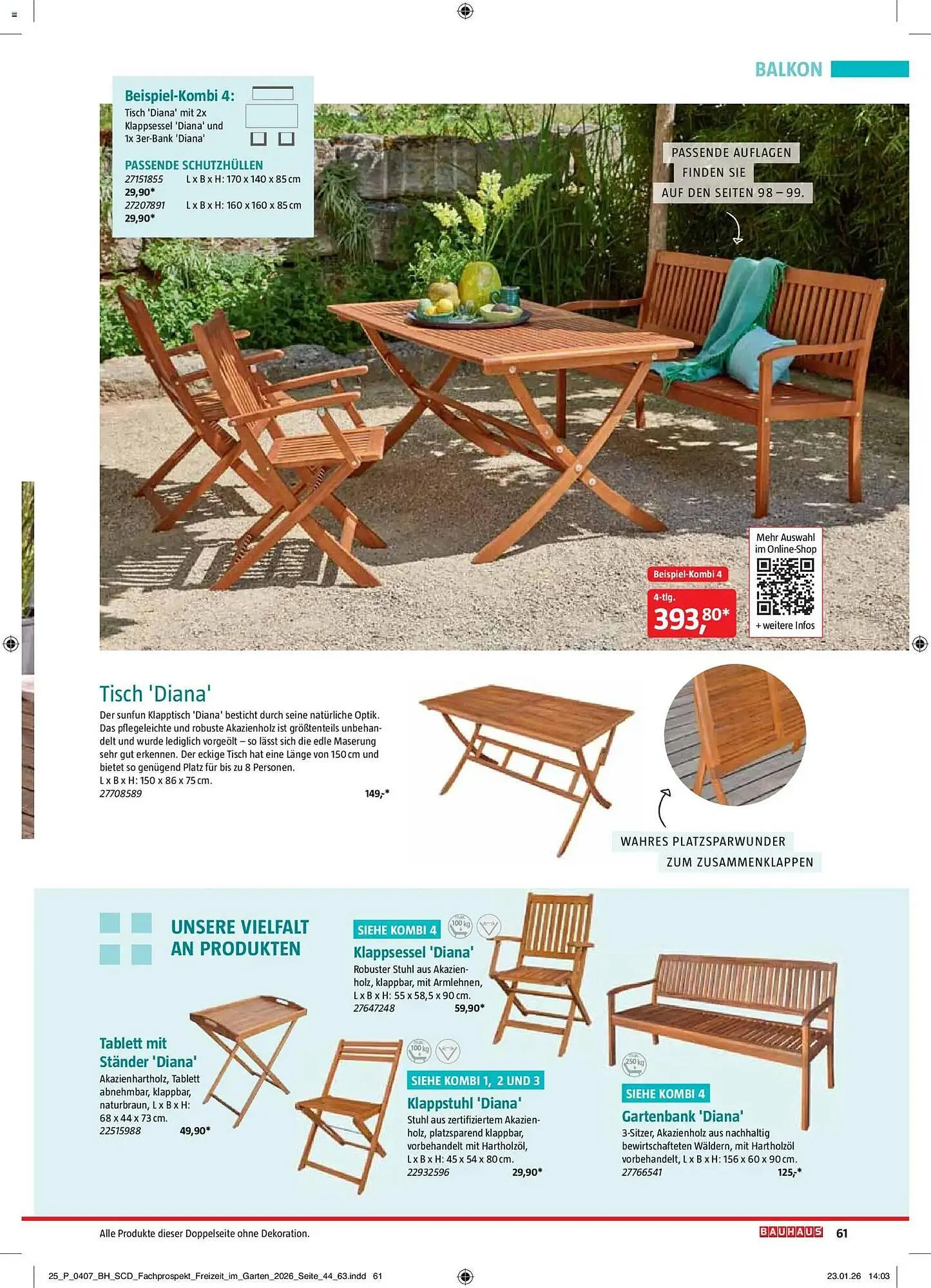 Bauhaus Prospekt von 2. März bis 30. Juni 2026 - Prospekt seite 61