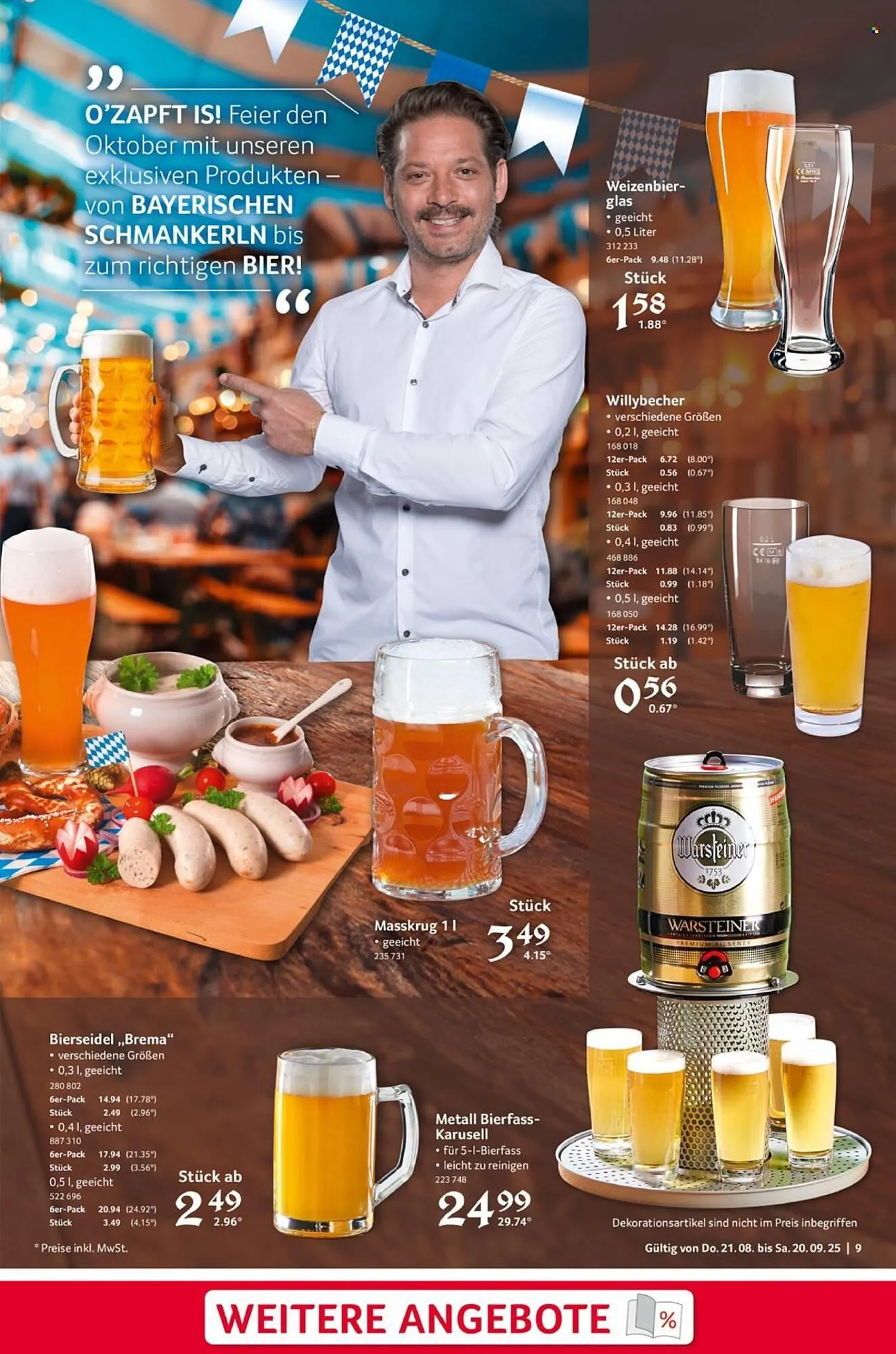 Selgros Prospekt von 21. August bis 20. September 2025 - Prospekt seite 9