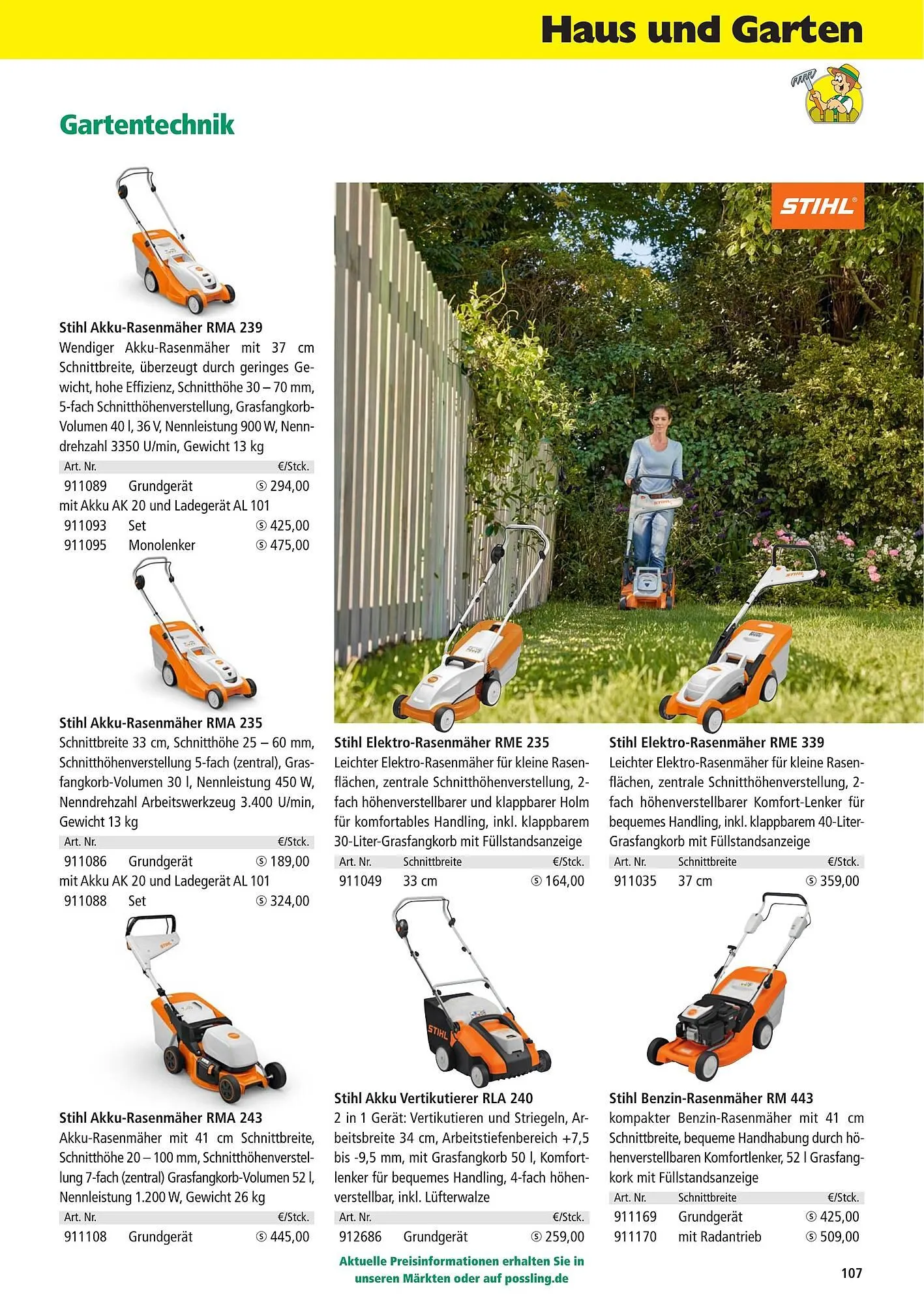 Holz Possling Prospekt von 1. April bis 31. Juli 2026 - Prospekt seite 107