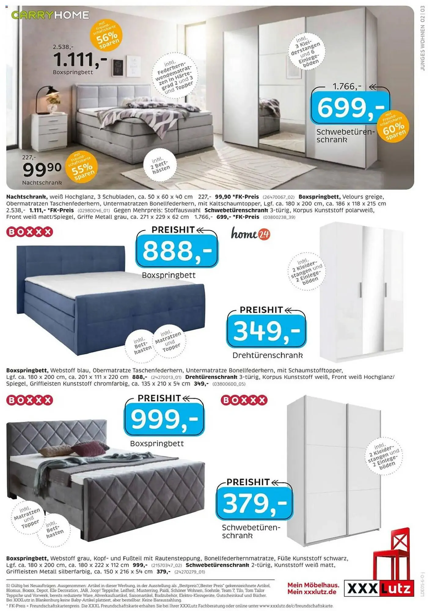 XXXLutz Prospekt von 25. April bis 9. Mai 2026 - Prospekt seite 3