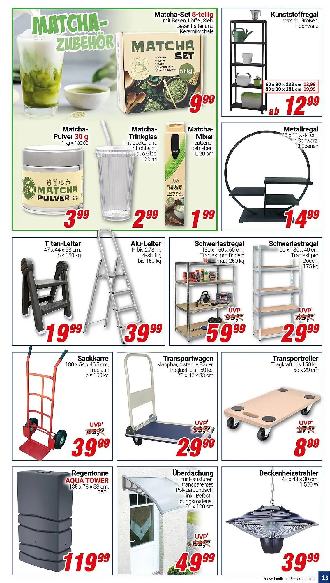 CENTERSHOP Prospekt von 9. März bis 14. März 2026 - Prospekt seite 13