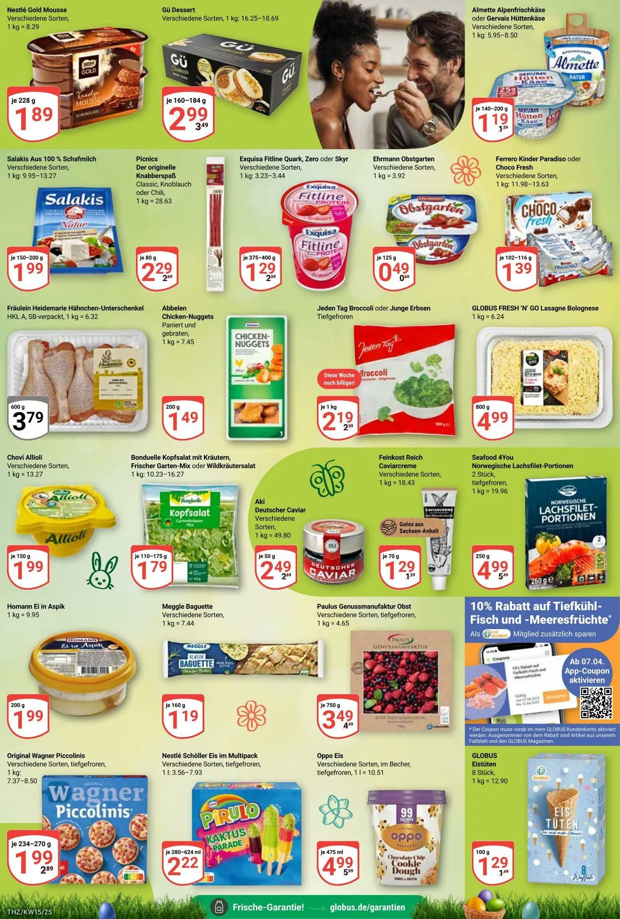 Globus - Theissen-Zeitz Aktueller Prospekt von 7. April bis 12. April 2025 - Prospekt seite 11