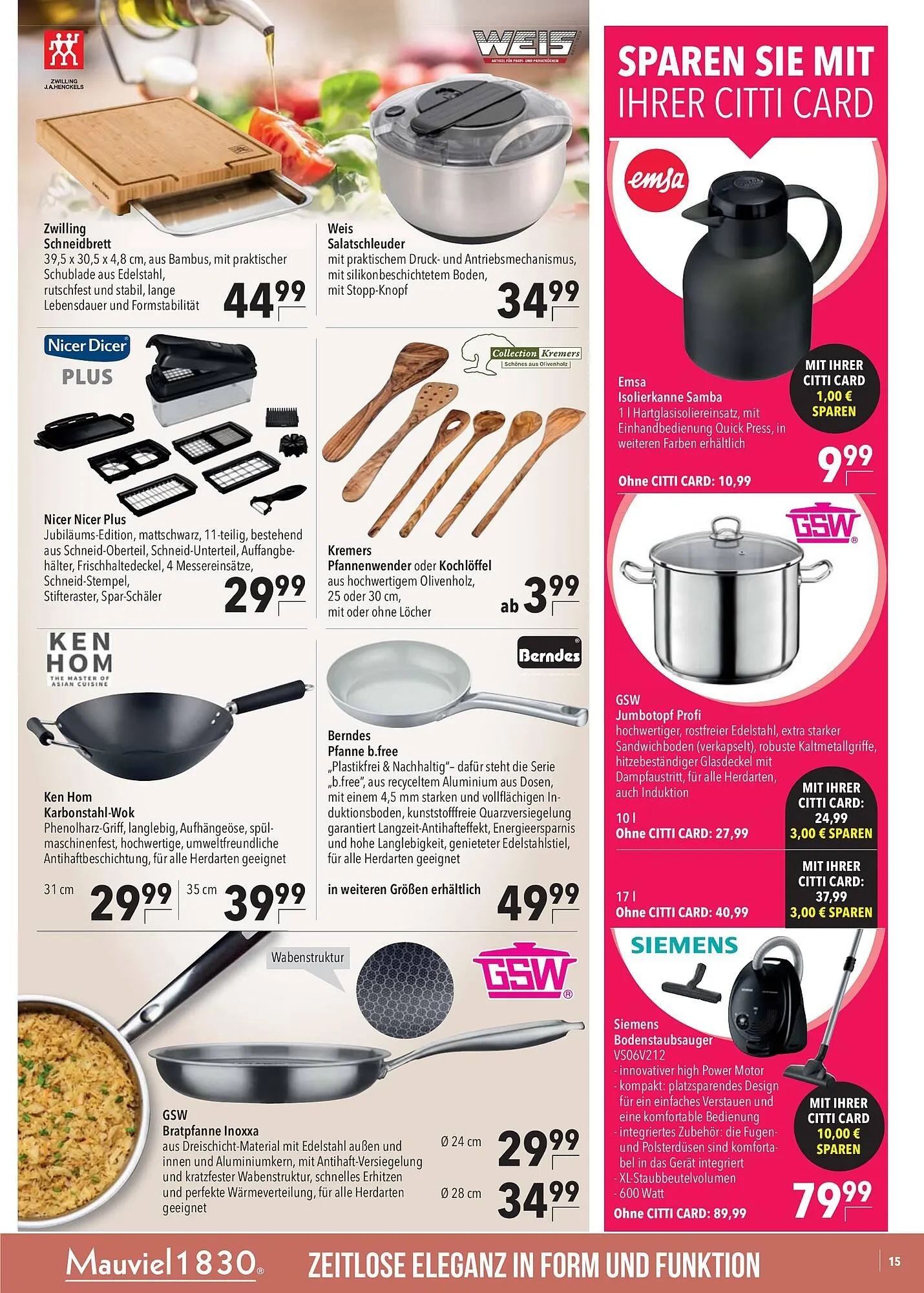 CITTI Markt Prospekt von 14. Januar bis 20. Januar 2026 - Prospekt seite 17