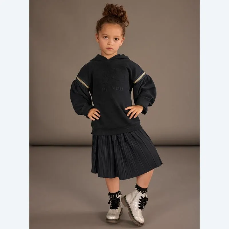 Kinder-Mädchen-Rock mit Plissee-Effekt