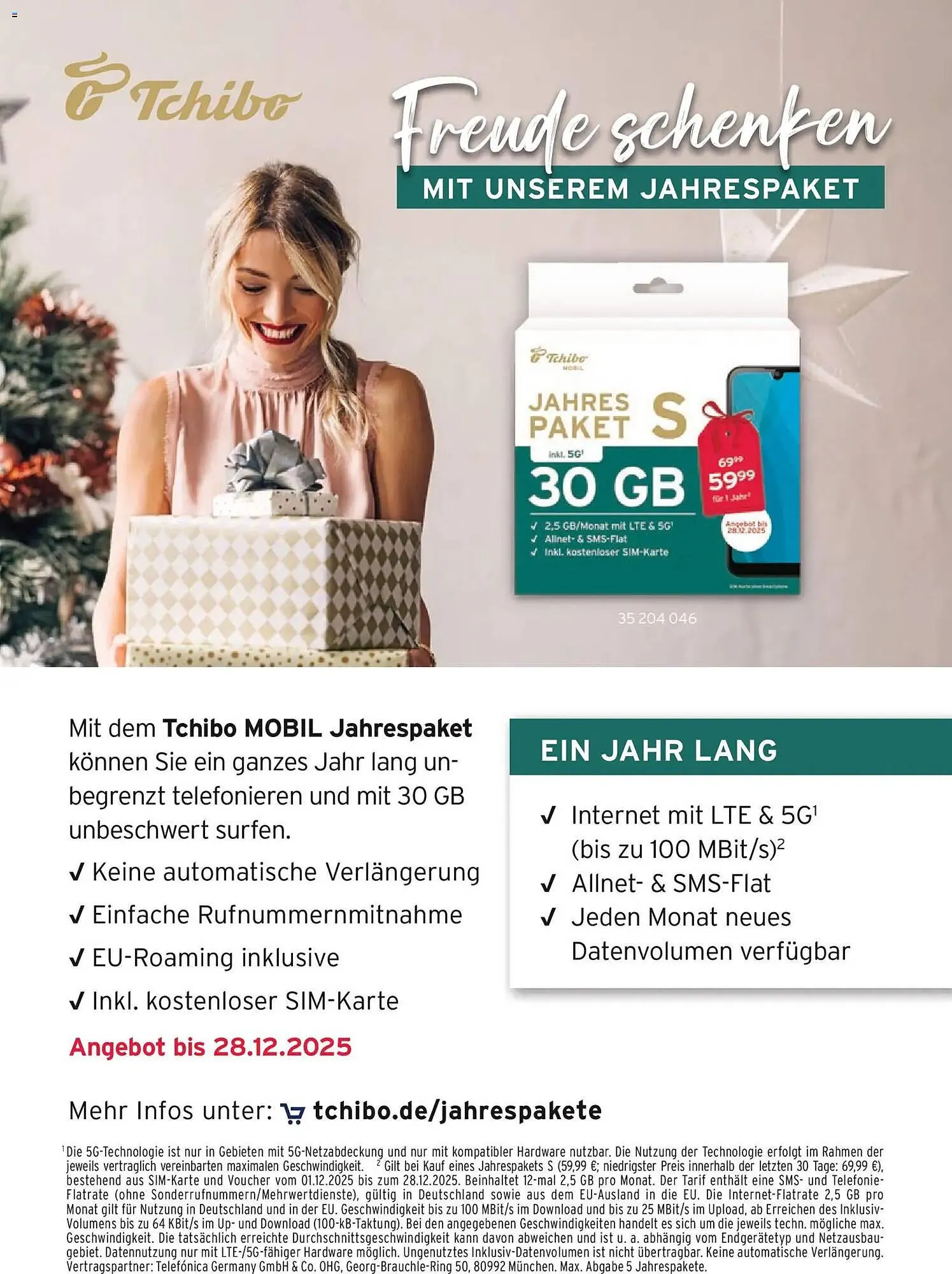 Tchibo Prospekt von 10. Dezember bis 30. Dezember 2025 - Prospekt seite 38