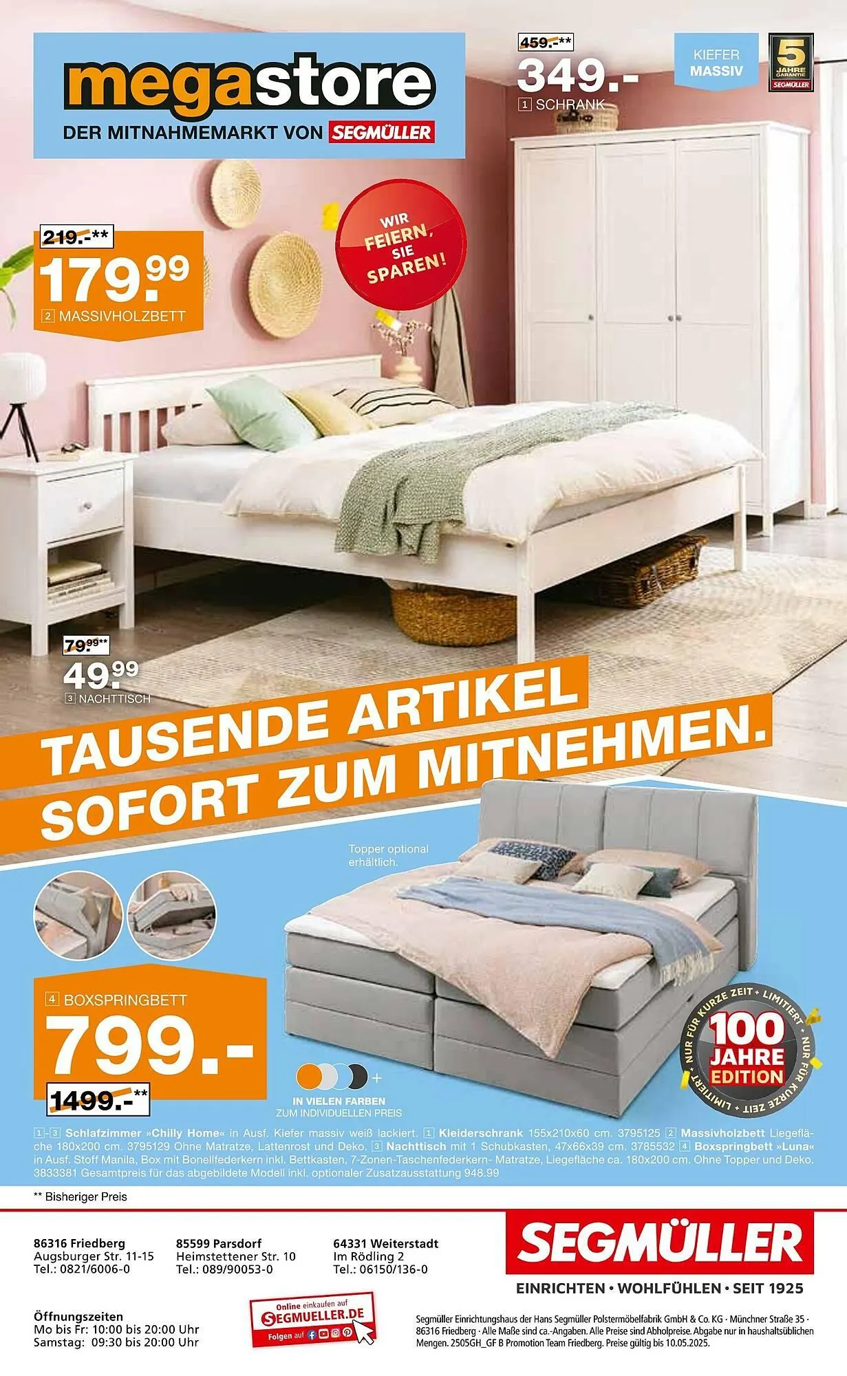 Segmüller Prospekt von 19. April bis 10. Mai 2025 - Prospekt seite 48