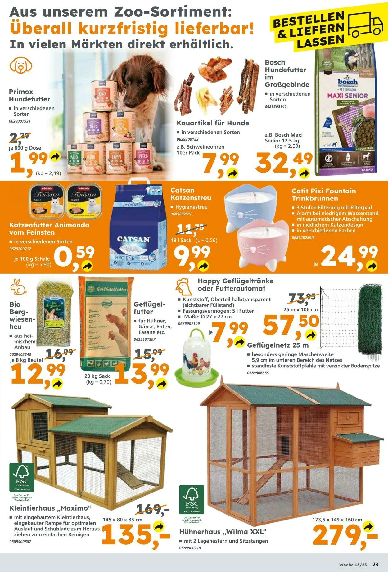 Globus Baumarkt Aktueller Prospekt von 13. April bis 19. April 2025 - Prospekt seite 23