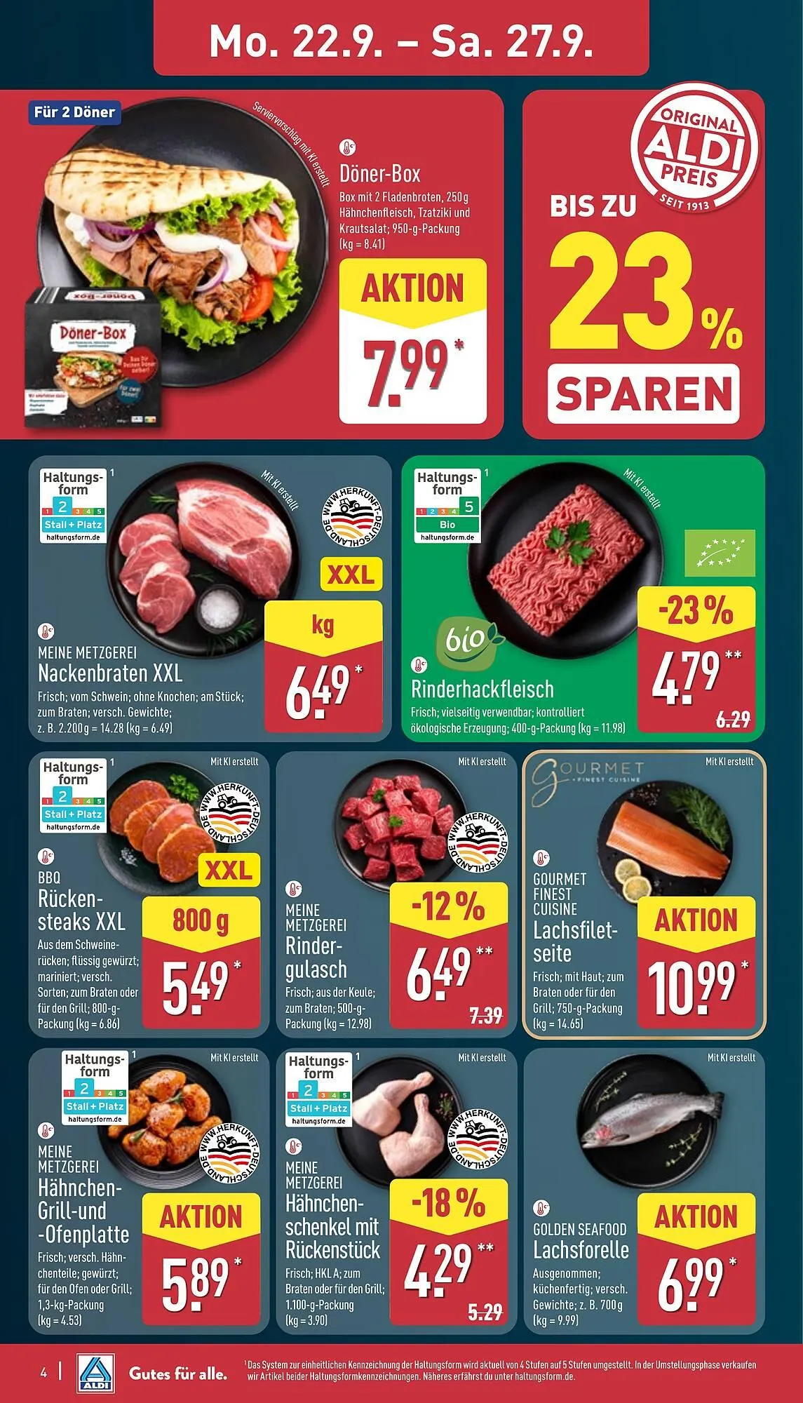Aldi Nord Prospekt von 22. September bis 27. September 2025 - Prospekt seite 8