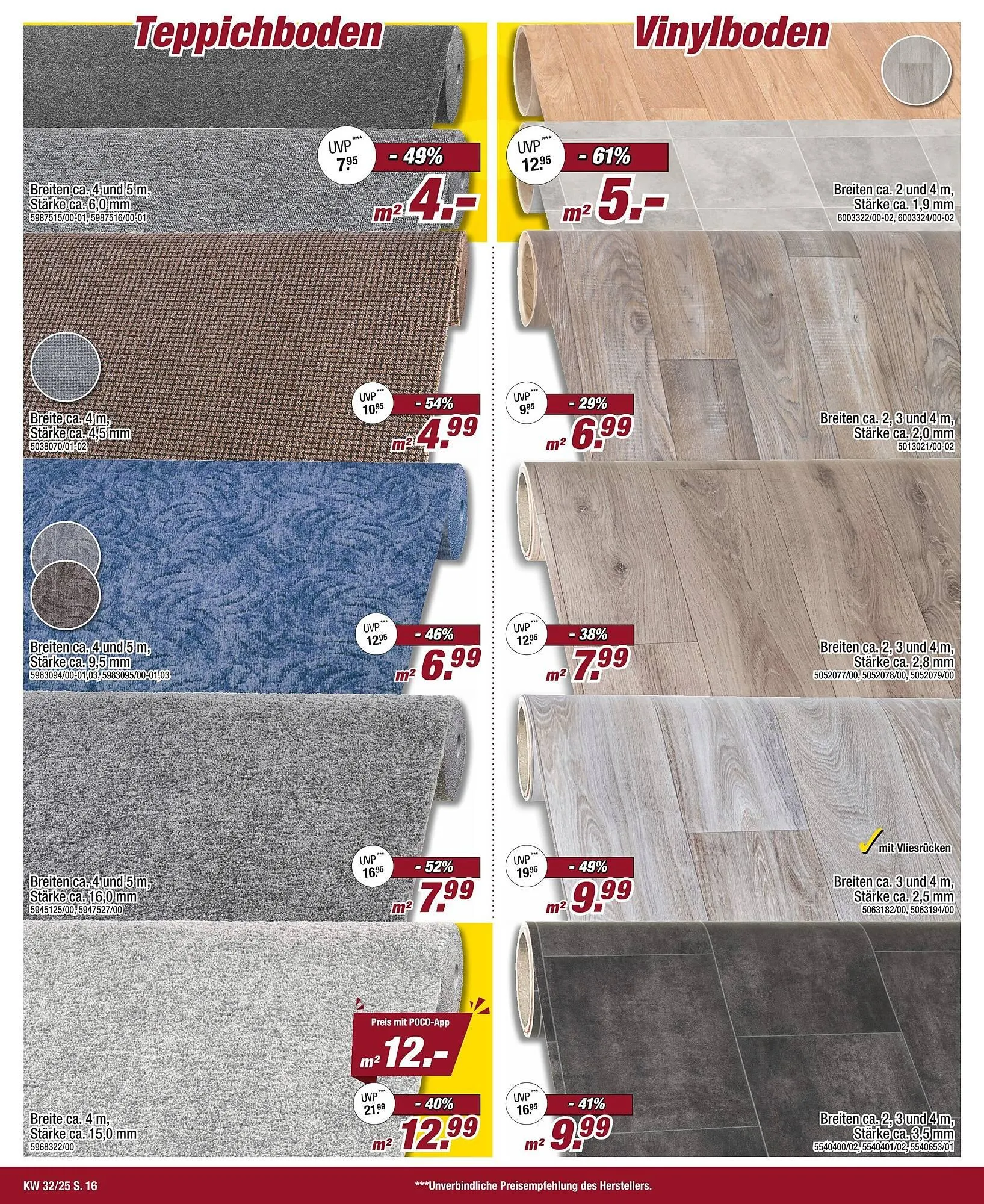 Poco Prospekt von 2. August bis 8. August 2025 - Prospekt seite 16