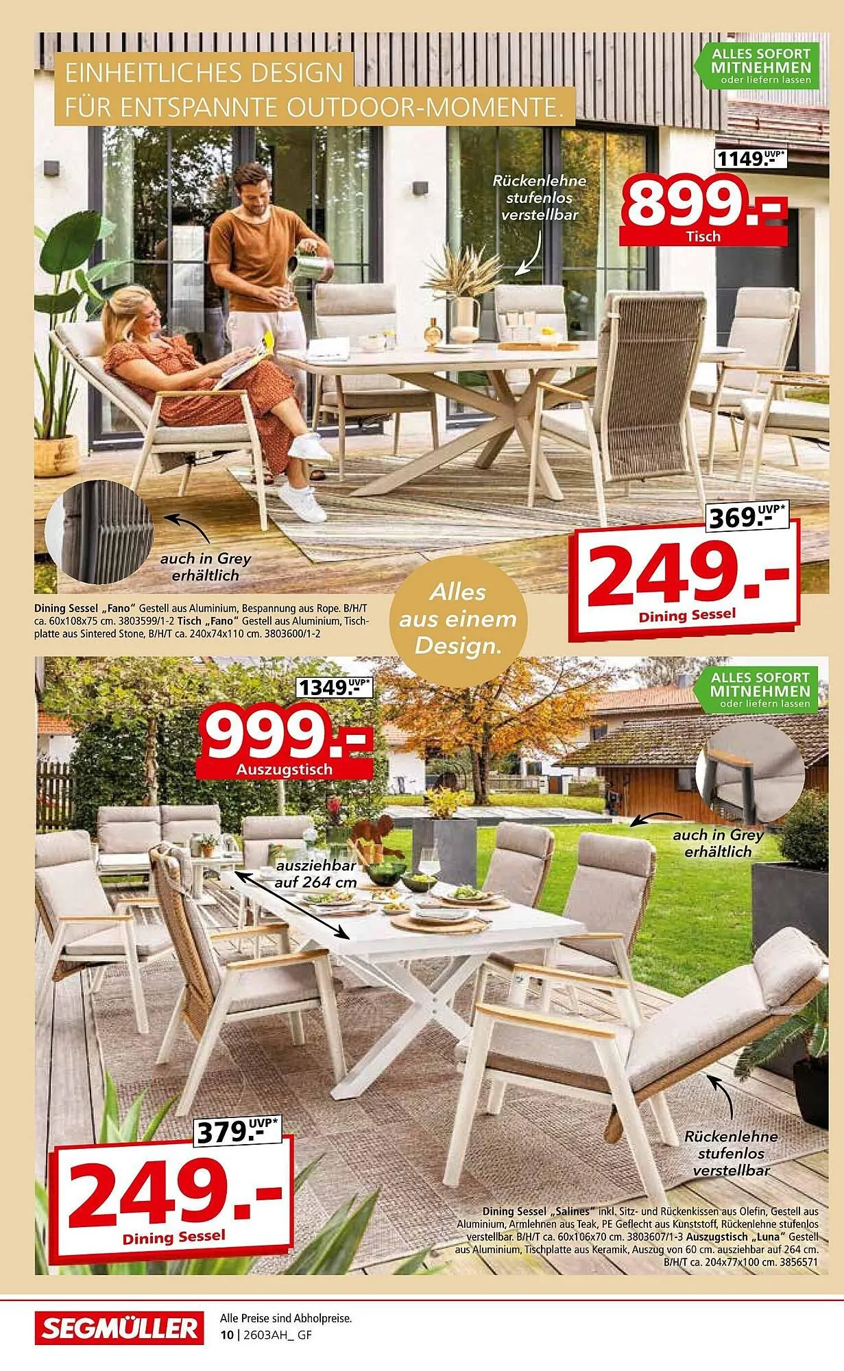 Segmüller Prospekt von 7. März bis 10. April 2026 - Prospekt seite 10