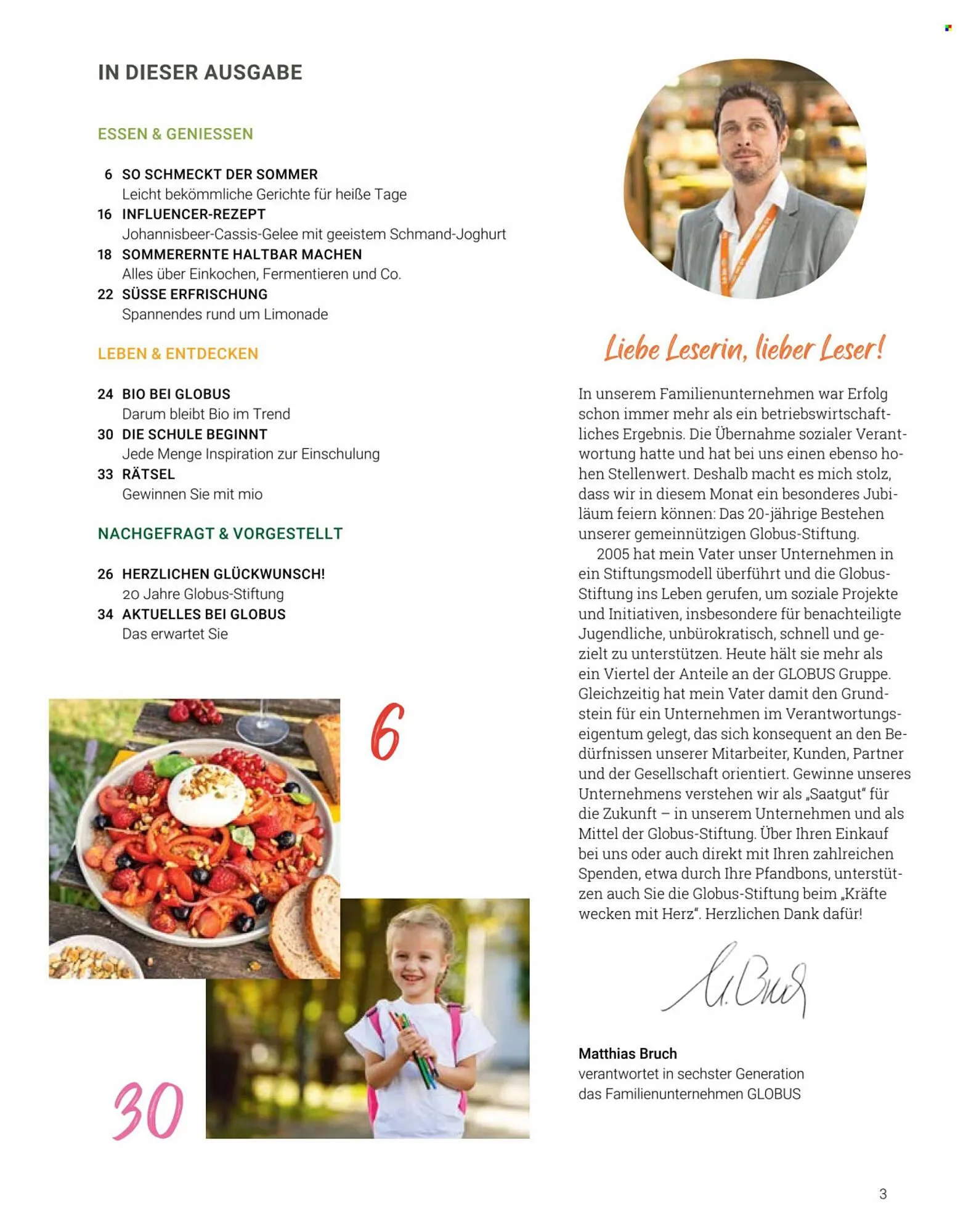 Globus Prospekt von 1. Juli bis 31. Juli 2025 - Prospekt seite 3