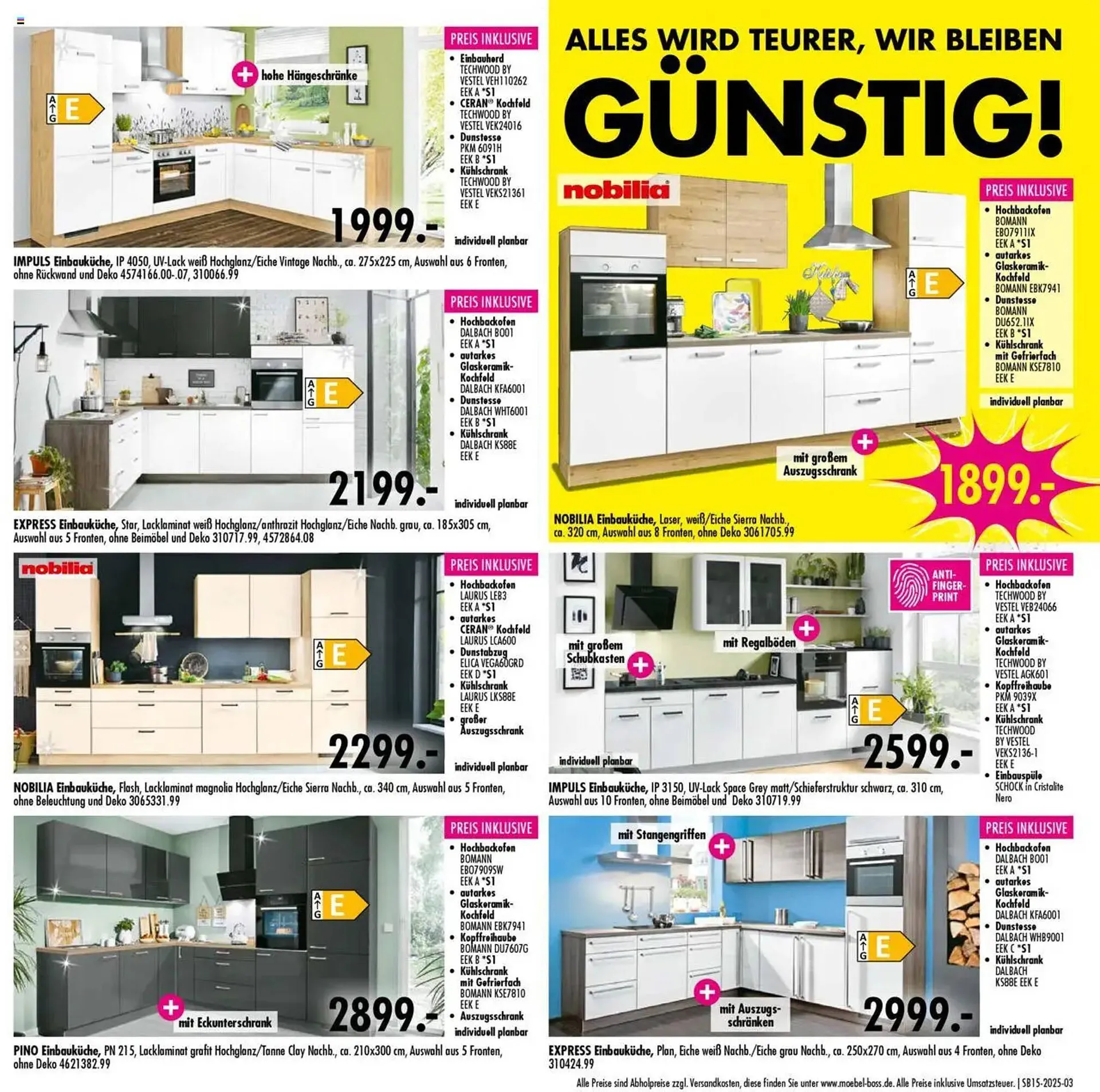 Möbel Boss Prospekt von 7. April bis 13. April 2025 - Prospekt seite 3