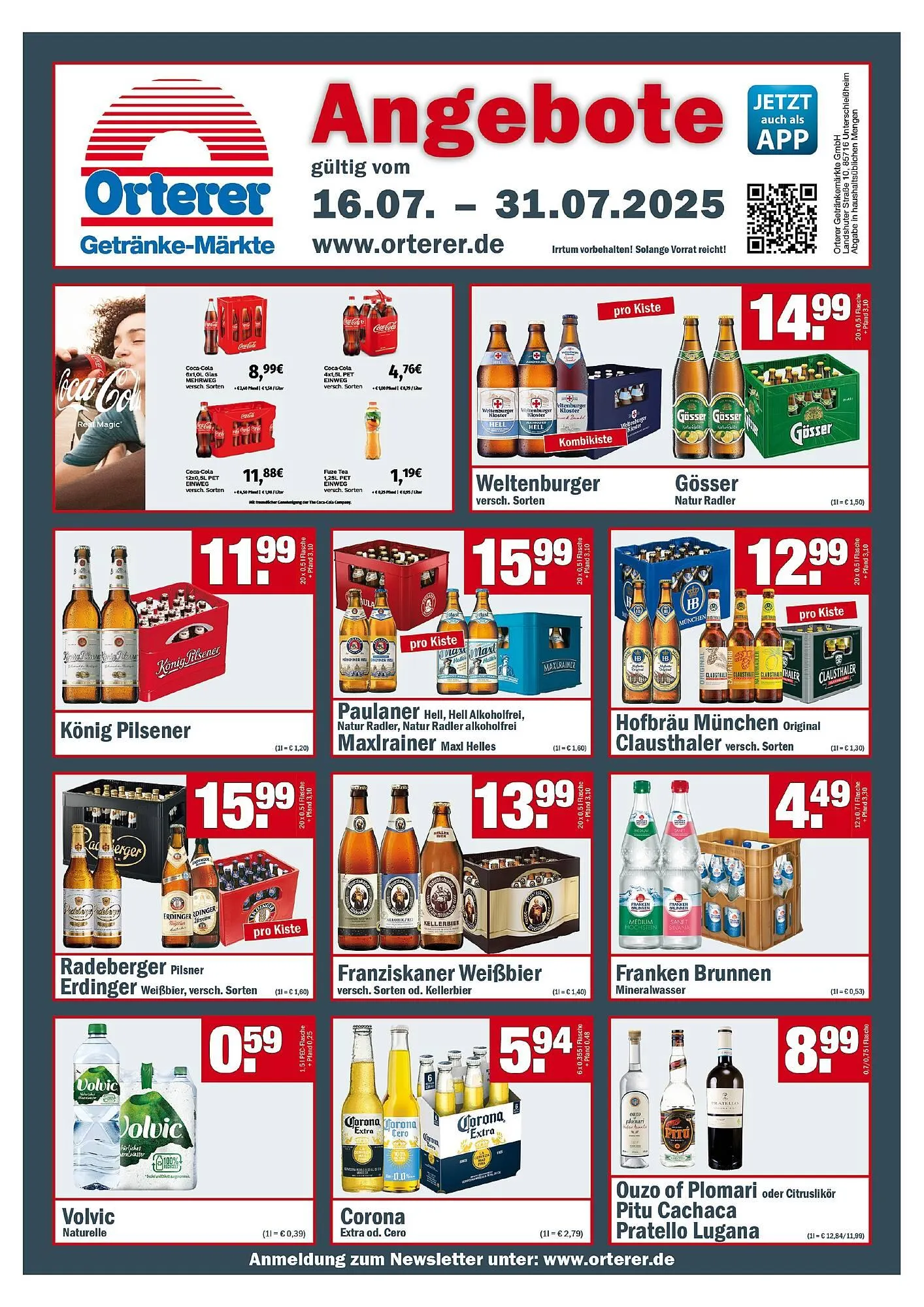 Sobi Getränkemarkt Prospekt - 1