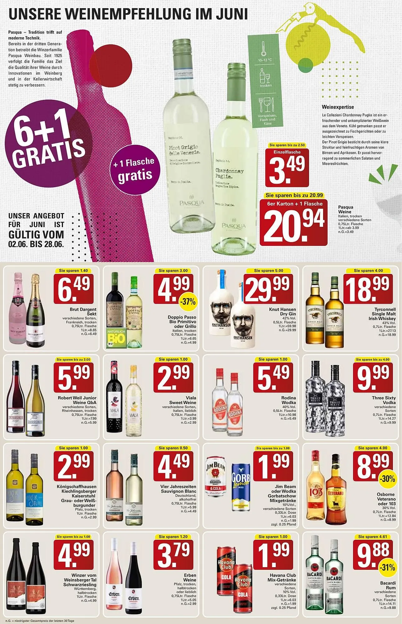 WEZ Prospekt von 2. Juni bis 7. Juni 2025 - Prospekt seite 14