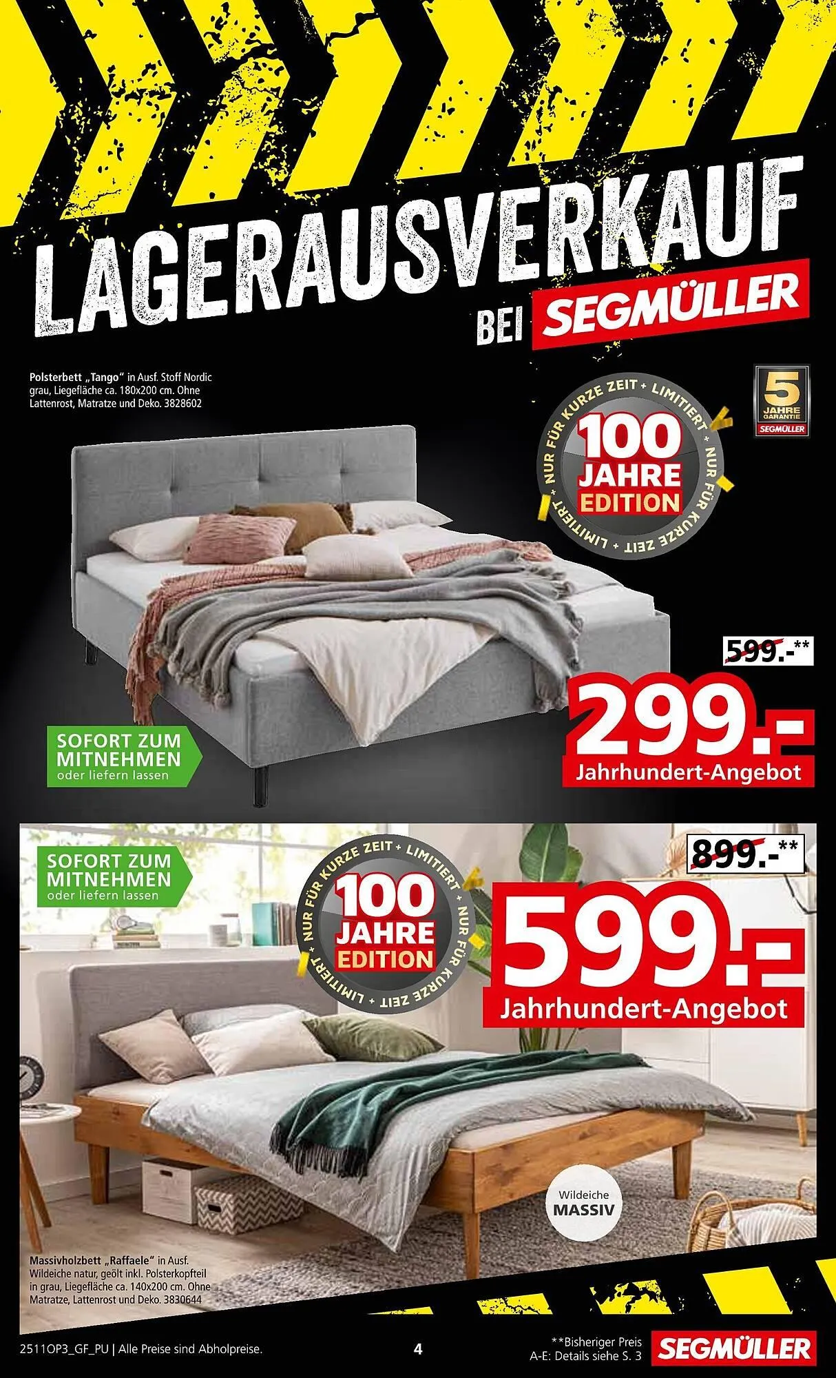 Segmüller Prospekt von 22. November bis 14. Dezember 2025 - Prospekt seite 4